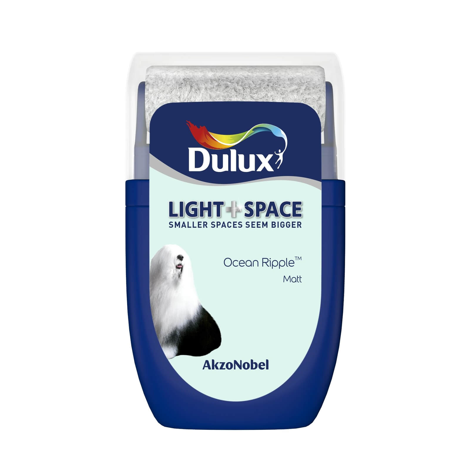 Dulux Light & Space Matt Emulsion Paint Ocean Ripple - Tester 30ml