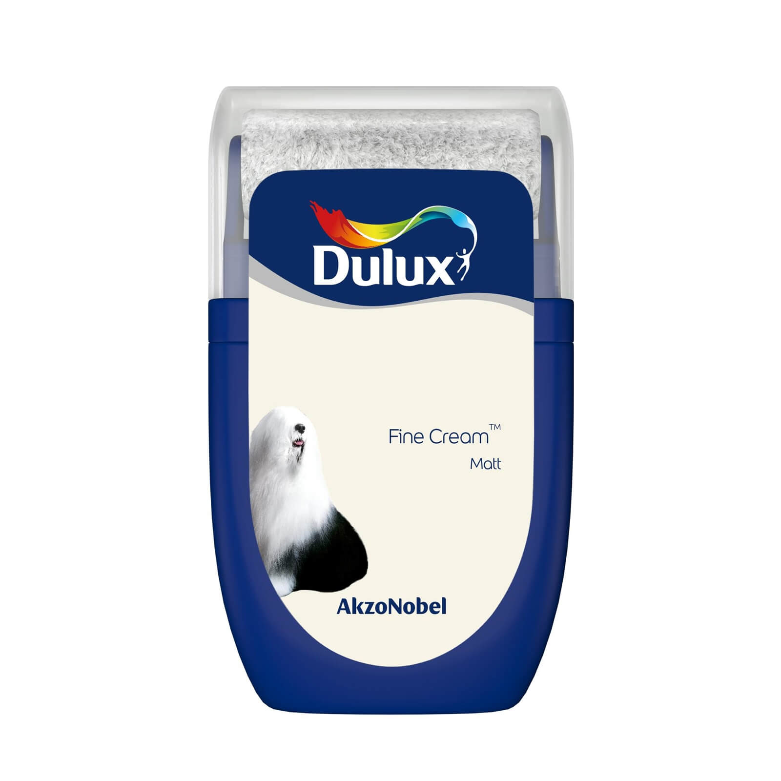 Dulux Matt Paint Fine Cream - Tester 30ml