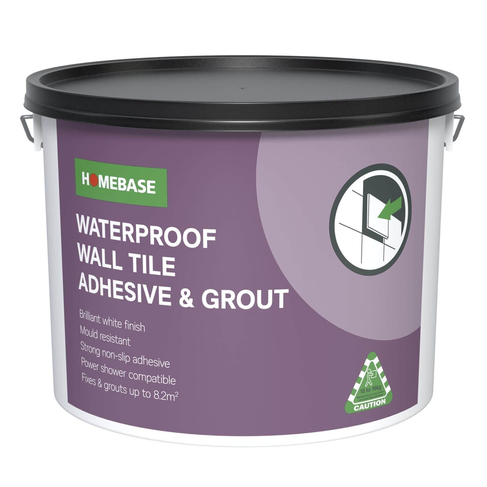 Homebase Adhesive & Grout - 13.8kg