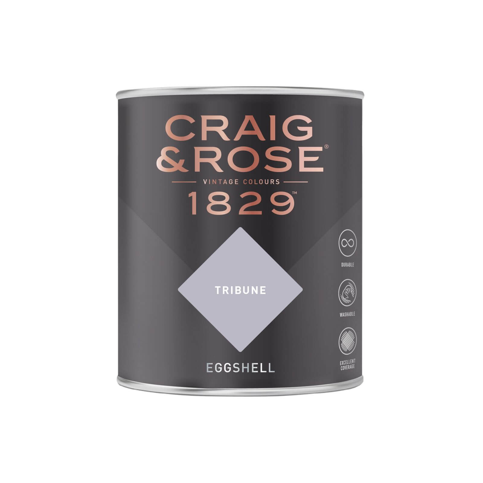 Craig & Rose 1829 Eggshell Paint Tribune - 750ml