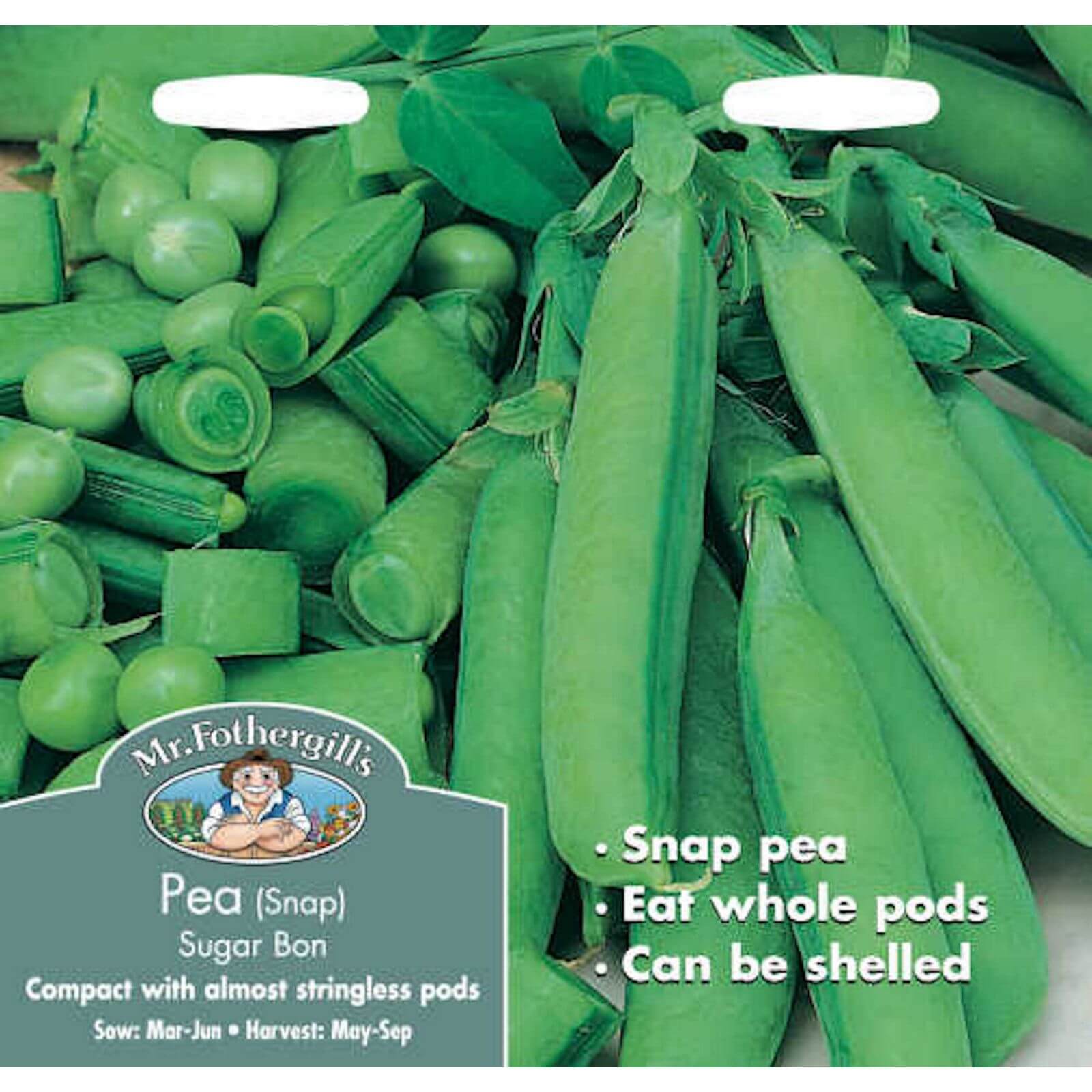 Mr. Fothergill's Pea (Snap) Sugar Bon Seeds