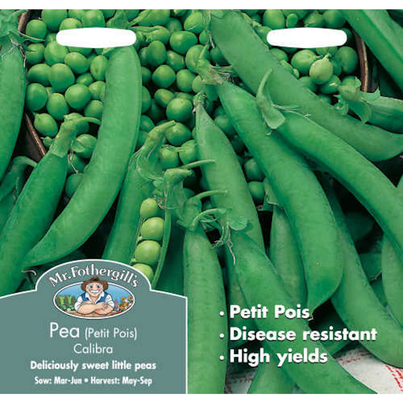 Pea (Petit Pois) Calibra Vegetable Seeds