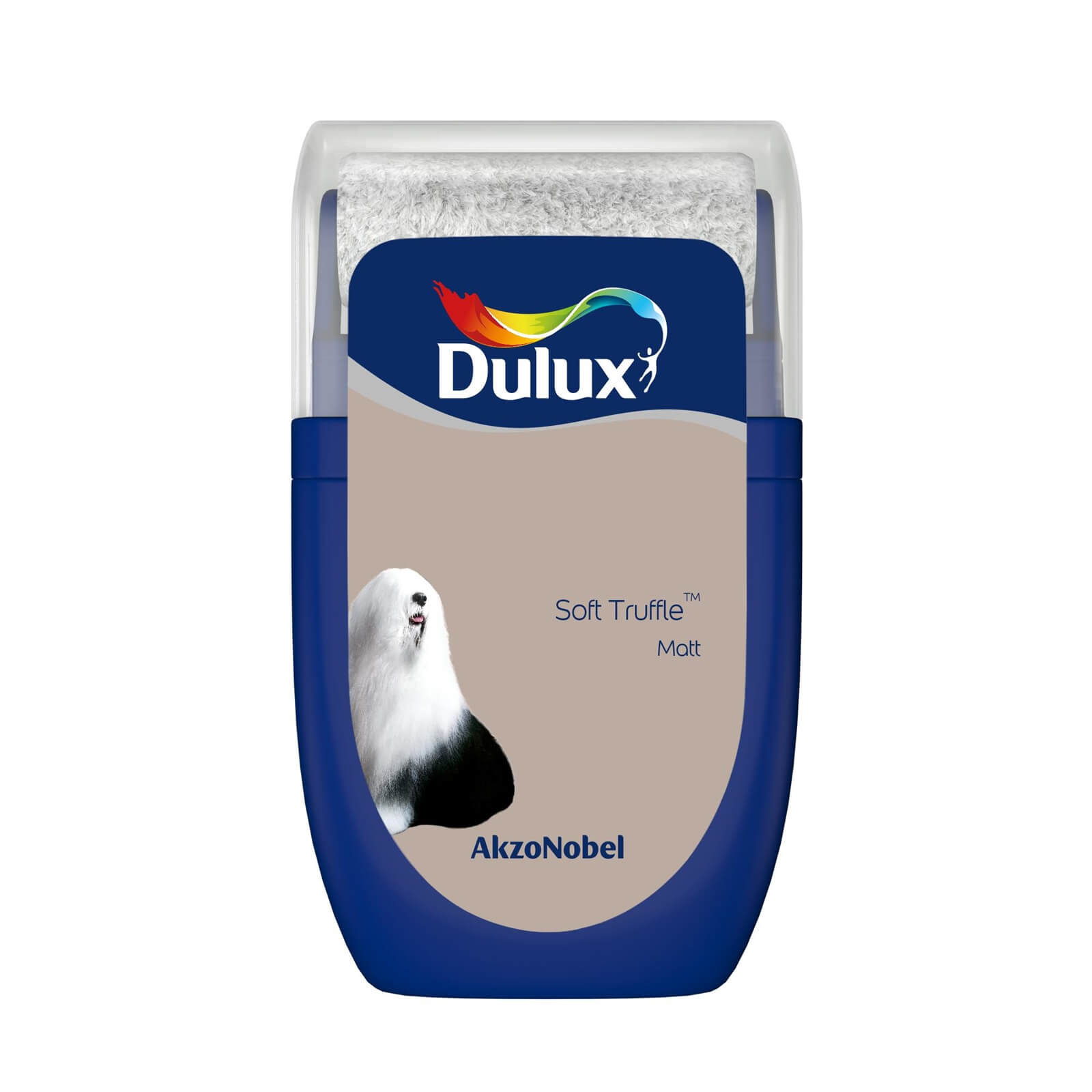 Dulux Matt Paint Soft Truffle - Tester 30ml