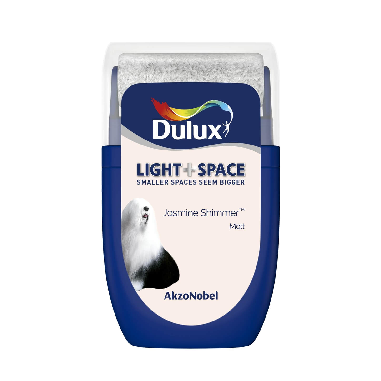 Dulux Light & Space Matt Emulsion Paint Jasmine Shimmer - Tester 30ml
