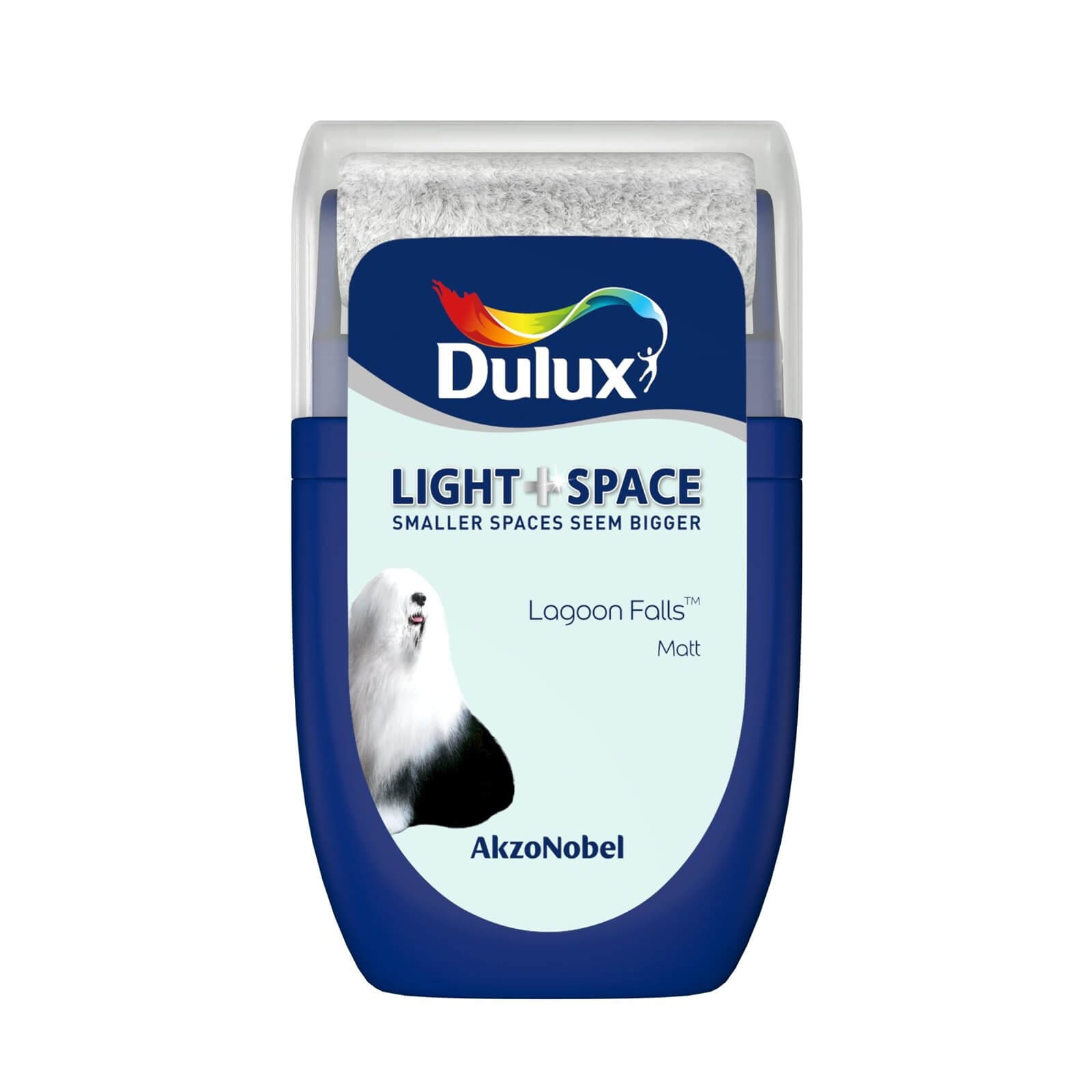 Dulux Light & Space Matt Emulsion Paint Lagoon Falls - Tester 30ml