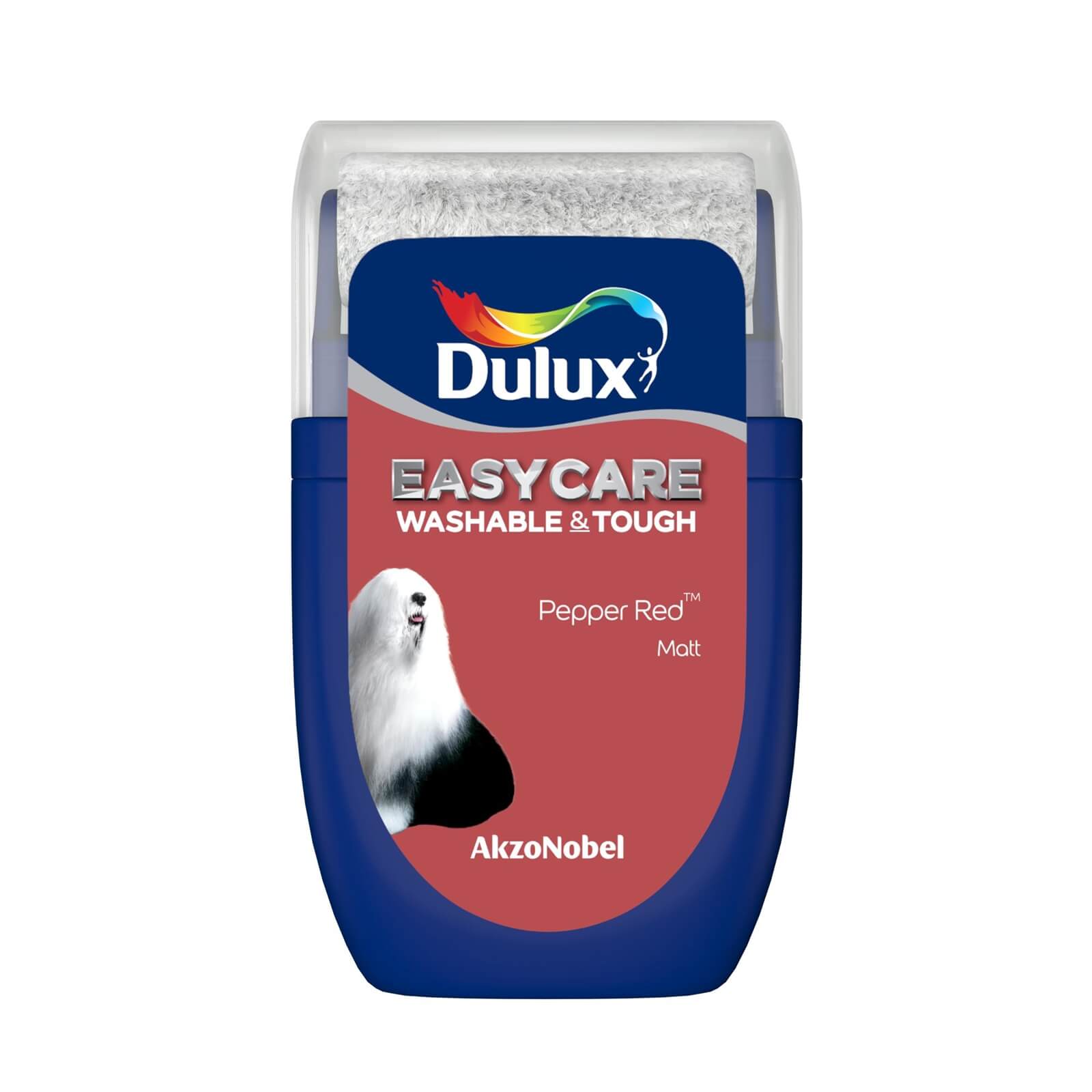 Dulux Easycare Washable & Tough Matt Paint Pepper Red - Tester 30ml
