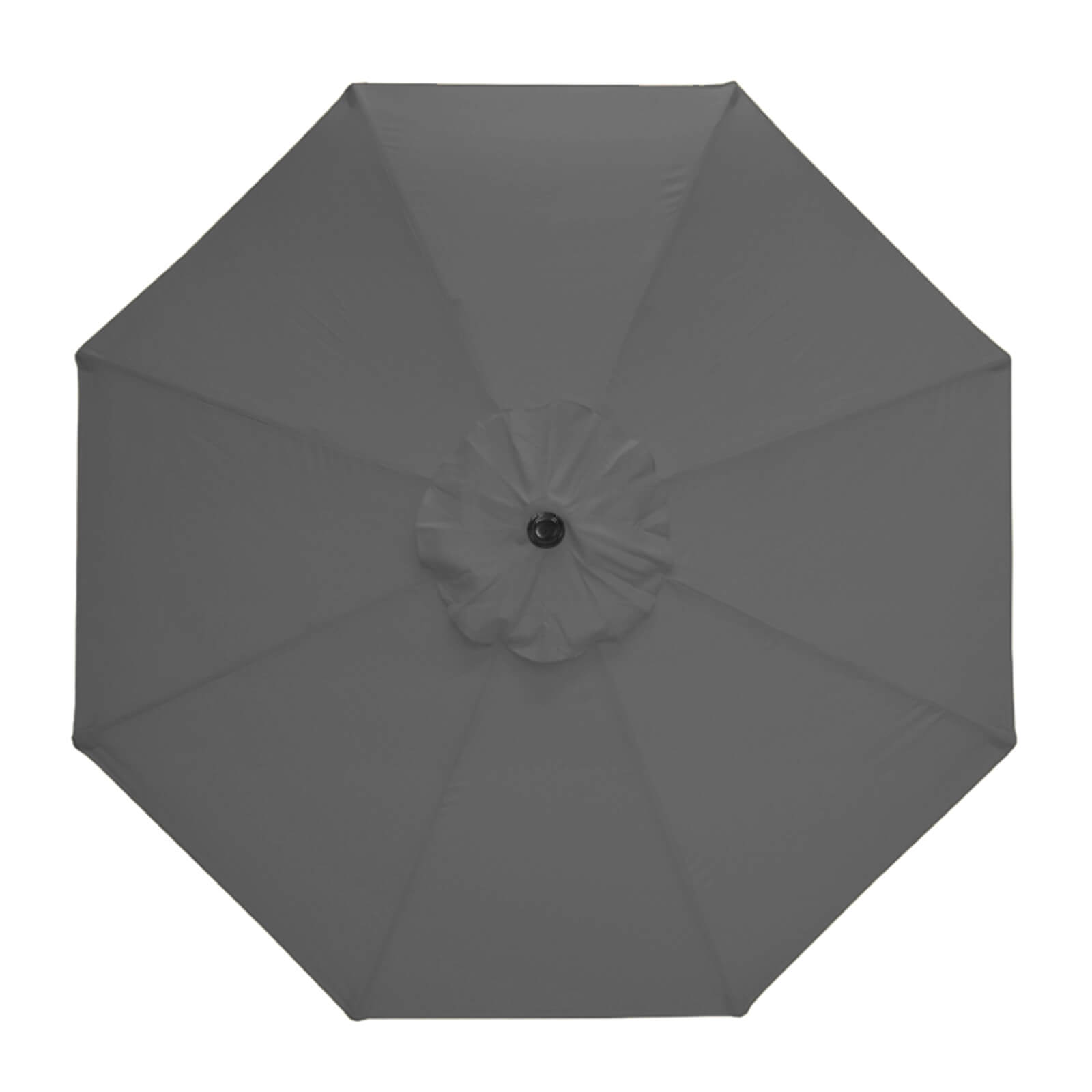 Aluminium Umbrella Parasol - 3m - Grey