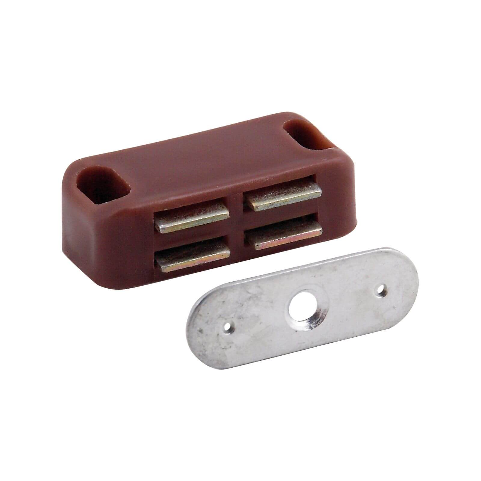 Magnetic Catch - Brown - 40 x 20 x 12mm - pack of 2