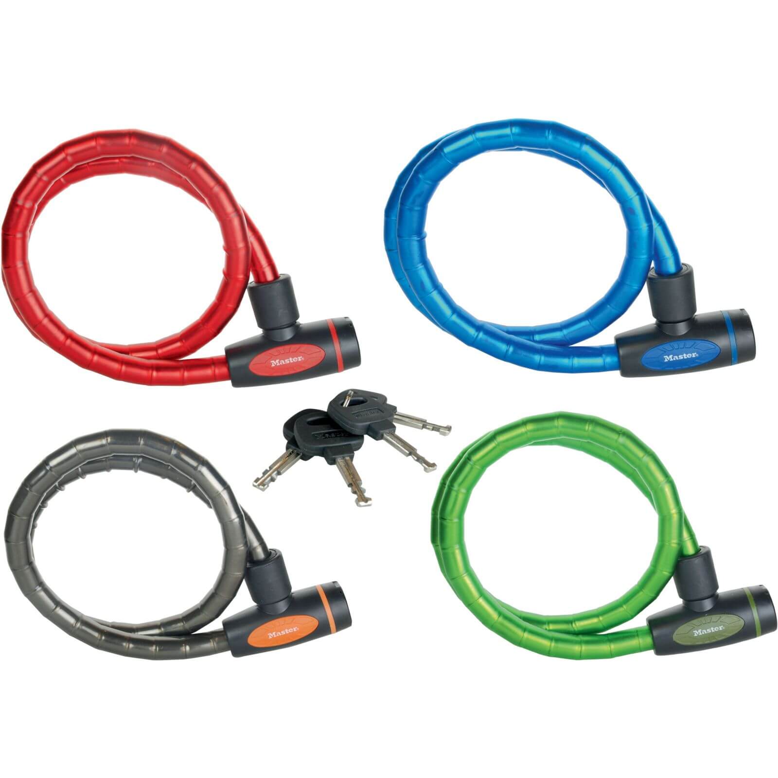 Master Lock Armoured Cable Lock - 1m x 18mm