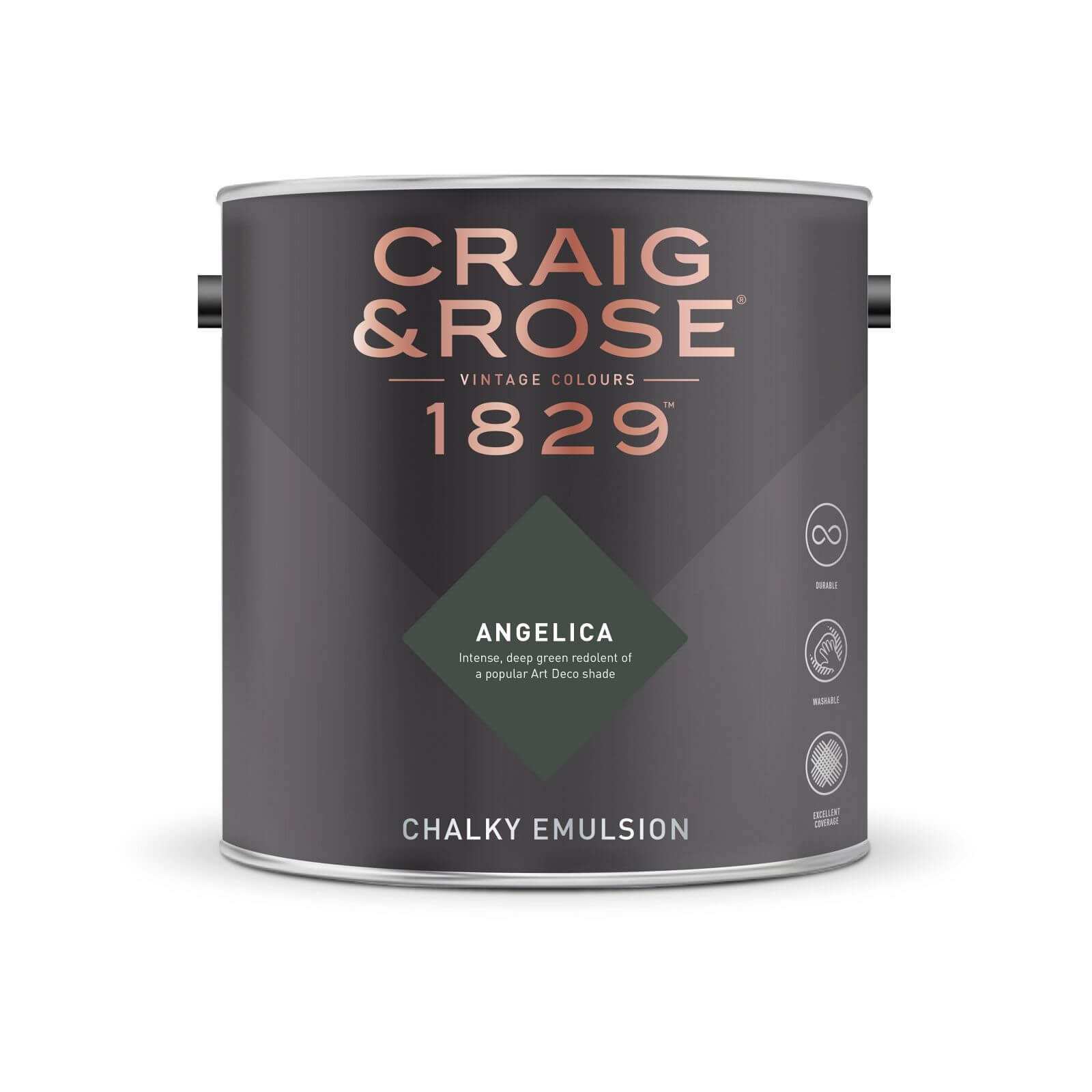 Craig & Rose 1829 Chalky Matt Emulsion Paint Angelica - Tester 50ml
