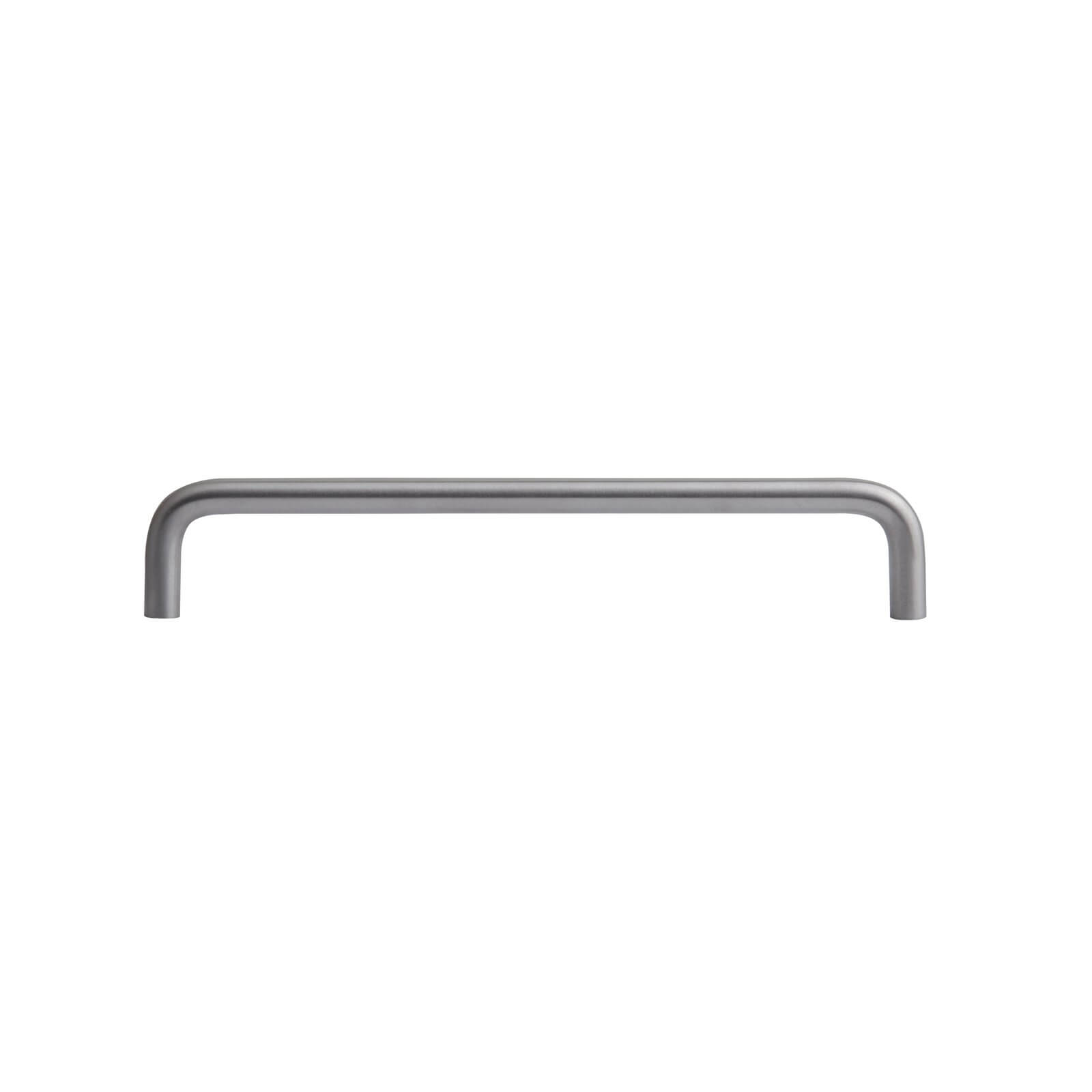 D Handle - Brushed Stainless Steel - 160mm
