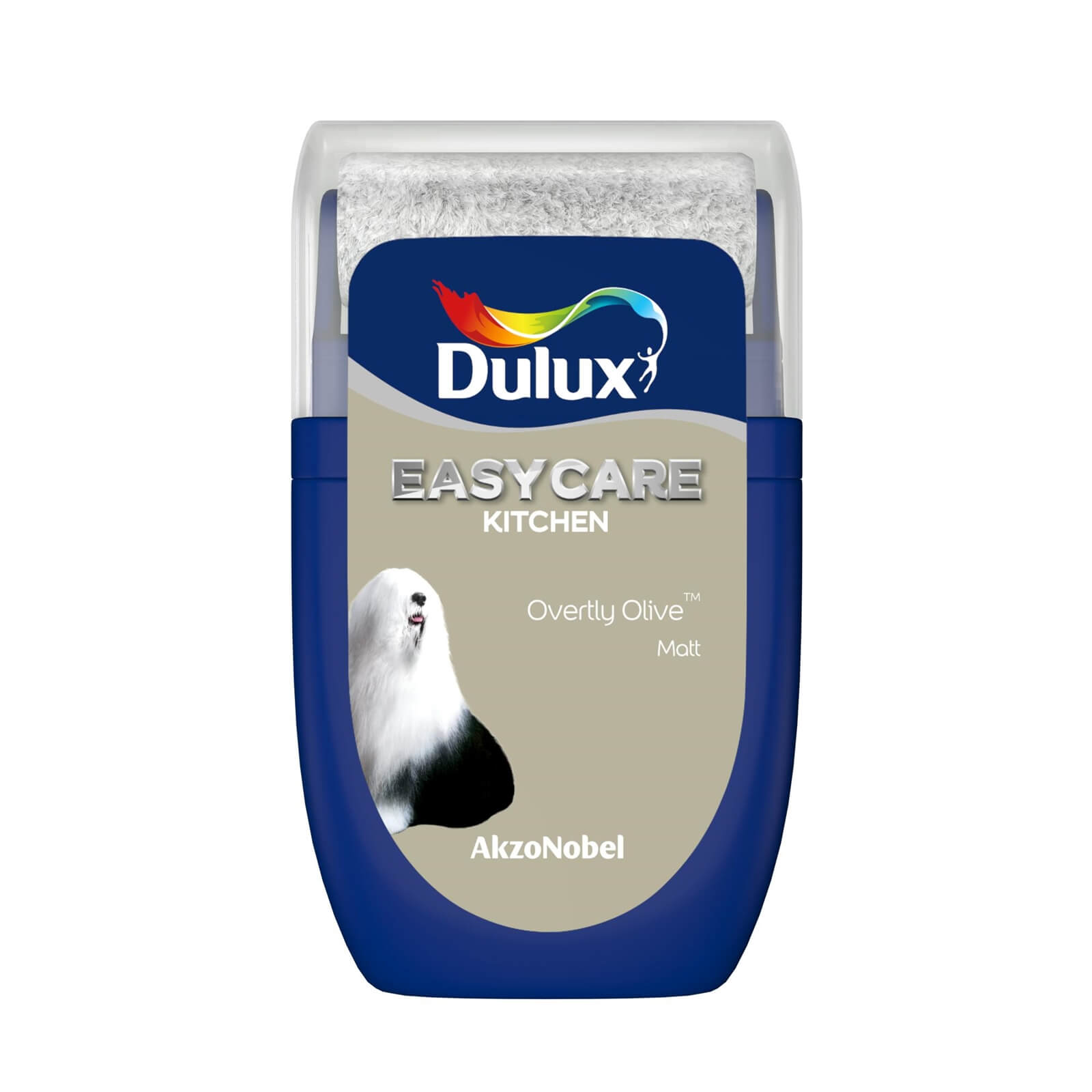 Dulux Easycare Kitchen Overtly Olive Tester Paint - 30ml