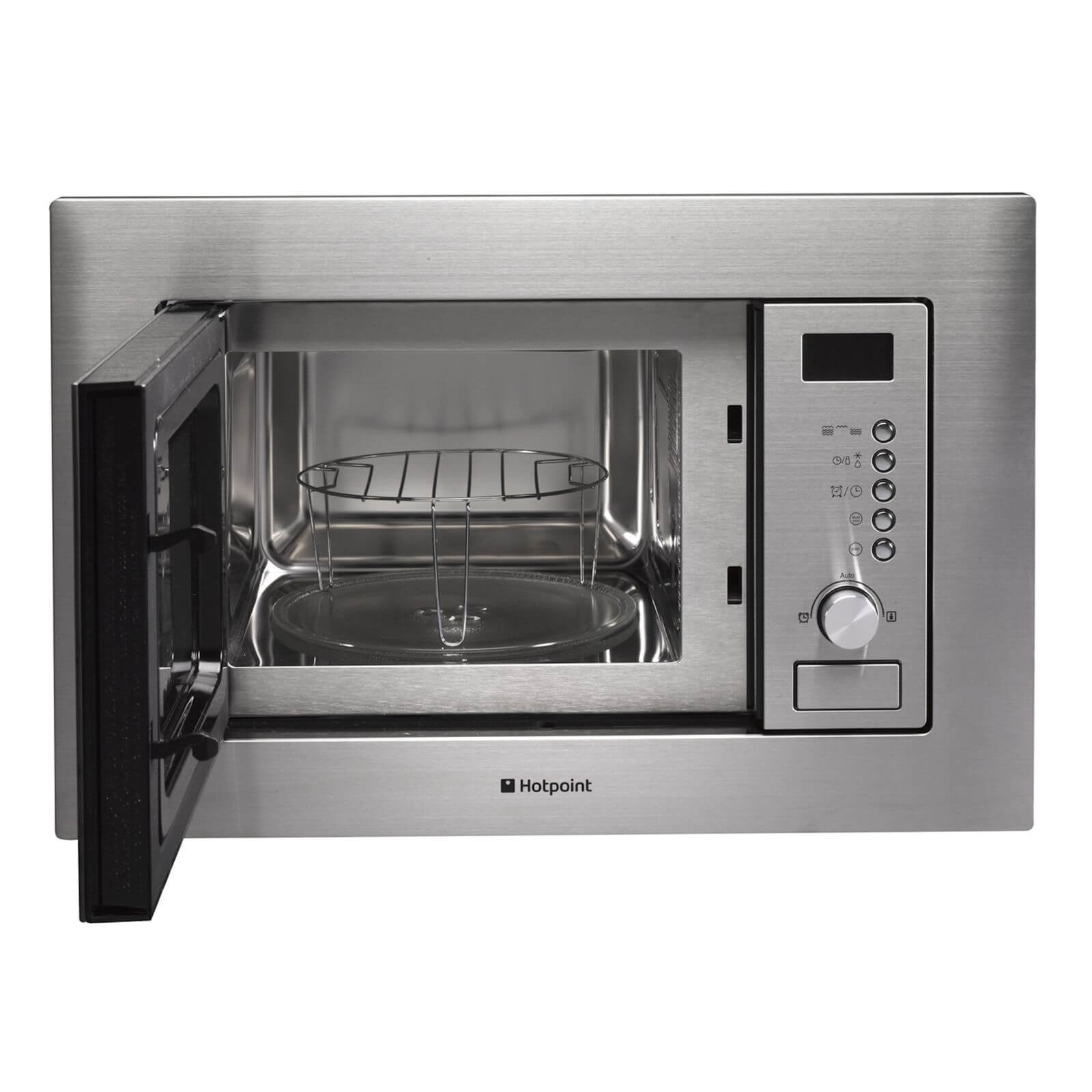 Hotpoint Newstyle MWH122.1 X Built-in Microwave Grill - Stainless Steel