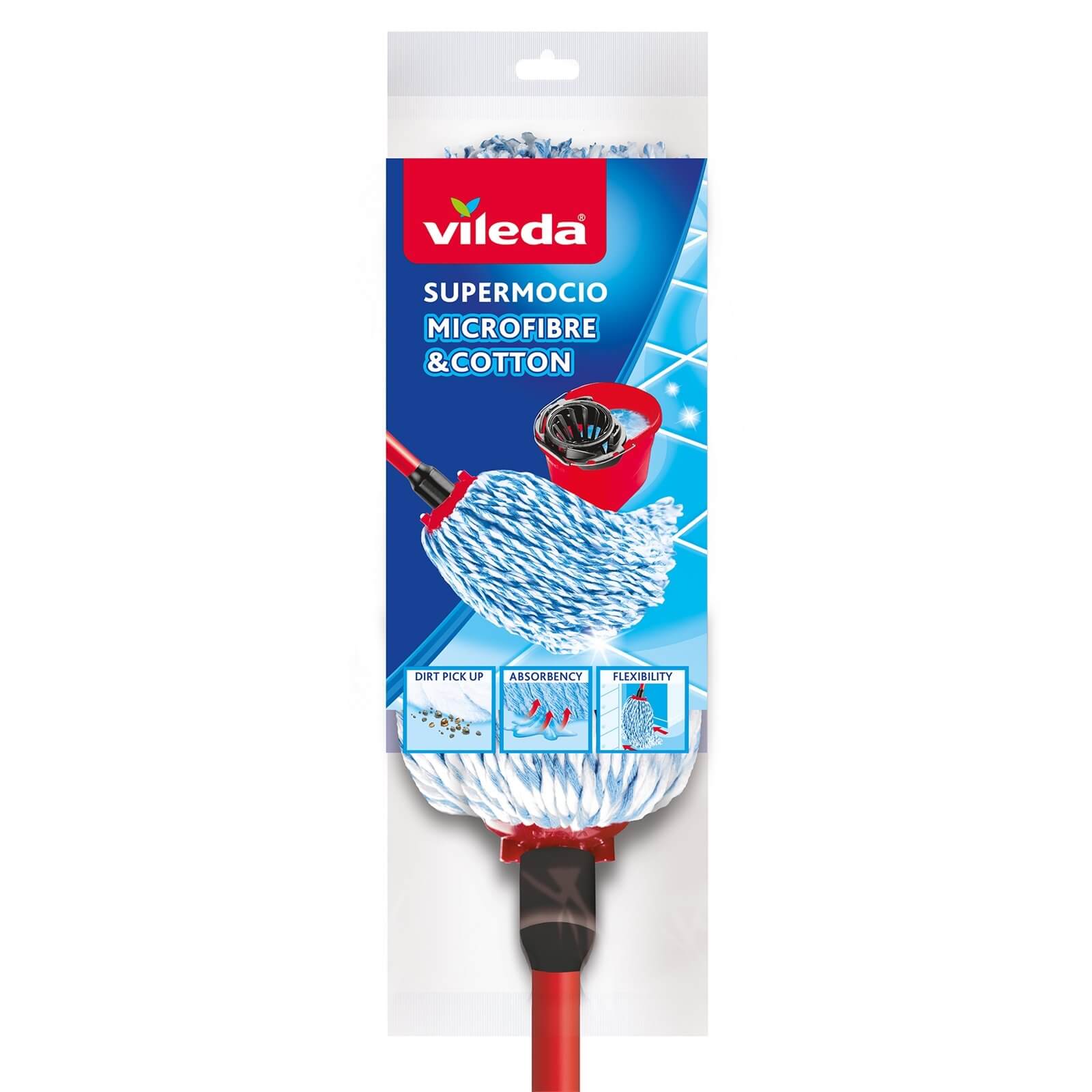 Vileda SuperMocio Microfibre & Cotton Mop