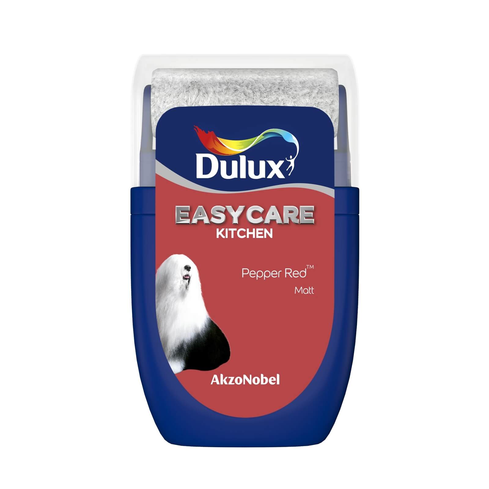 Dulux Easycare Kitchen Pepper Red Tester Paint - 30ml
