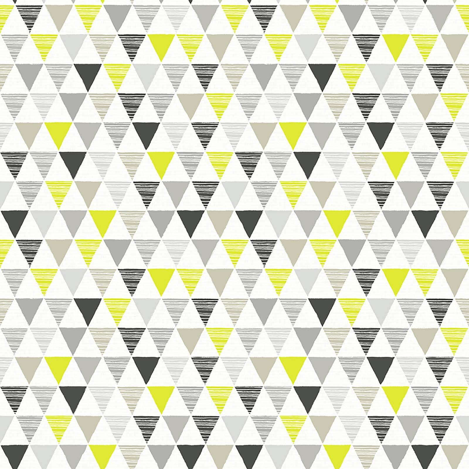 Arthouse Jester Bright Geometric Smooth Black and Lime Wallpaper