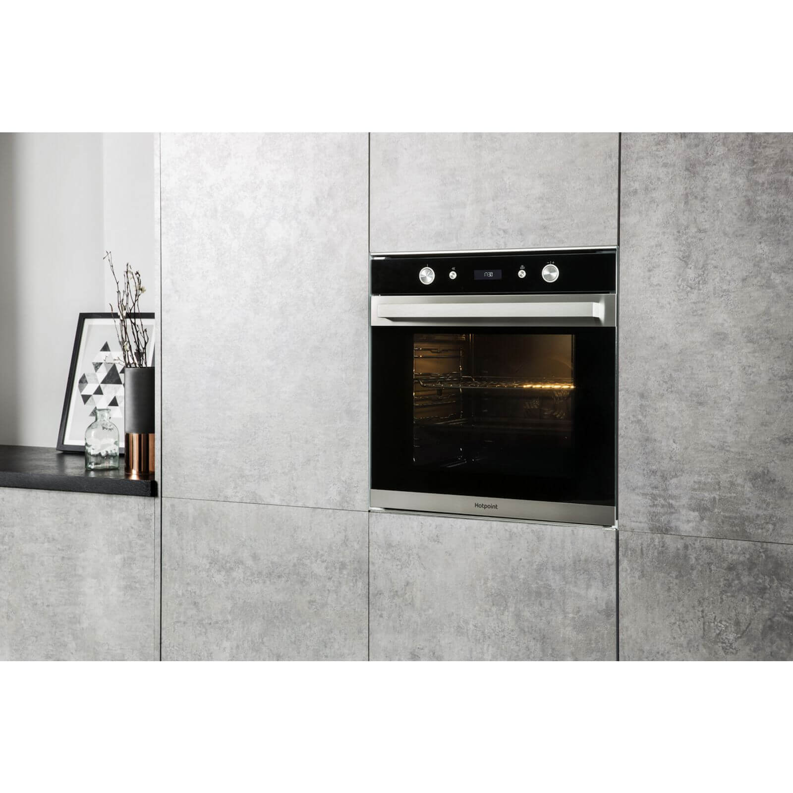 Hotpoint Class 7 SI7 864 SC IX Built-in Single Electric Oven - Stainless Steel