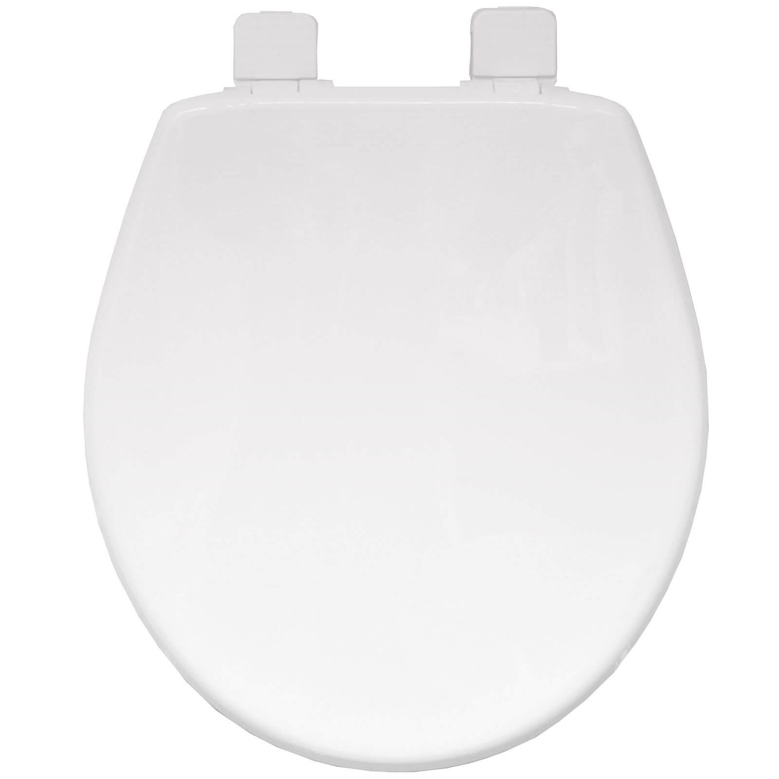 Bemis Plastic Penrith Ultra-Fix Toilet Seat - White