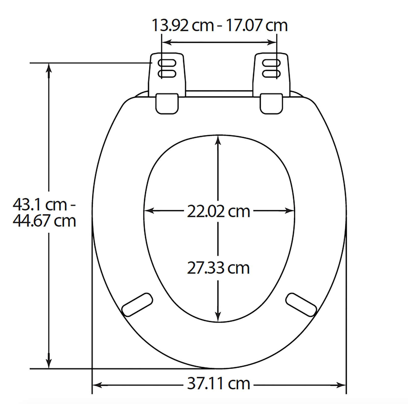 Bemis Stockton UltraFix Top Fix Toilet Seat White Homebase