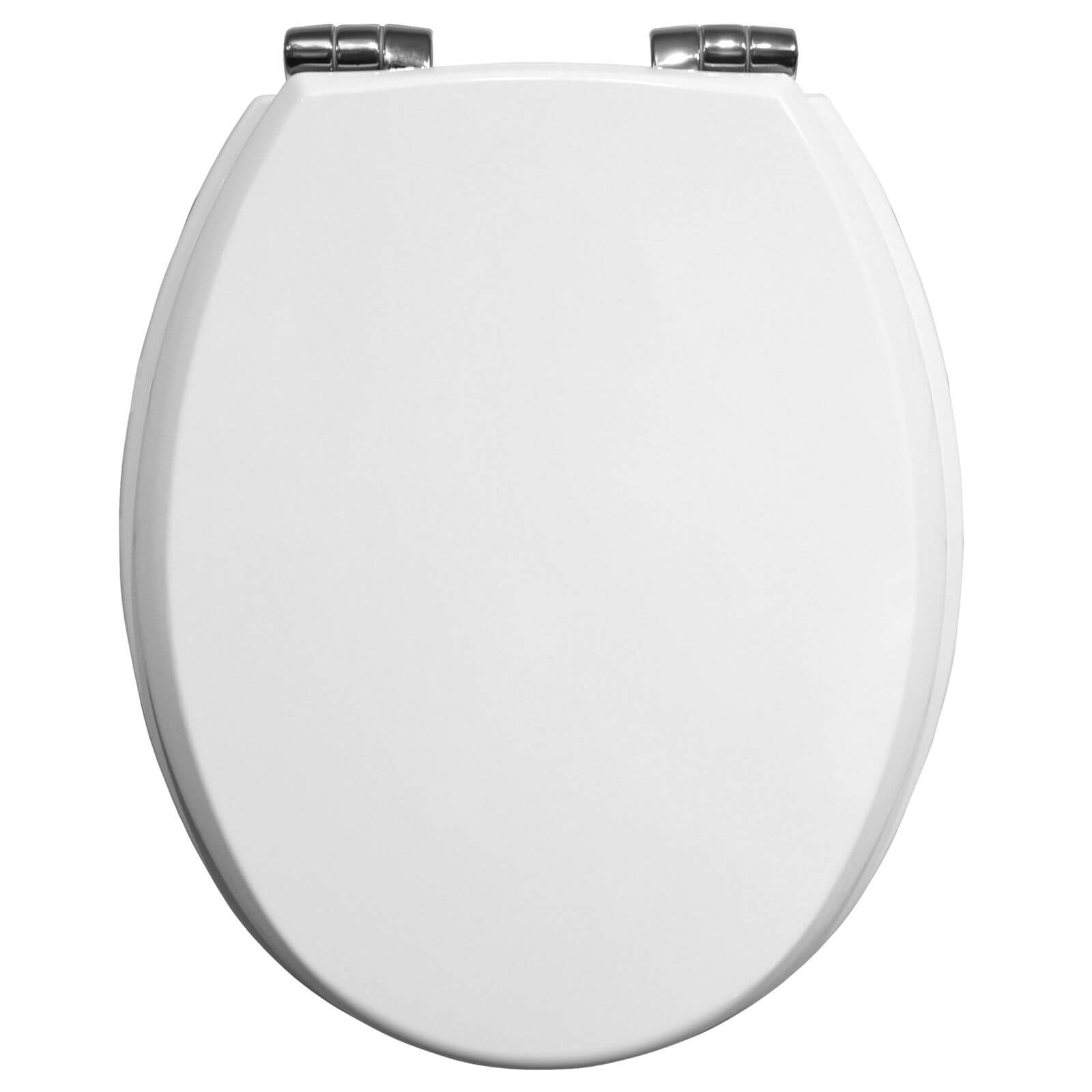 Bemis Wooden Madison Ultra-Fix Toilet Seat - White