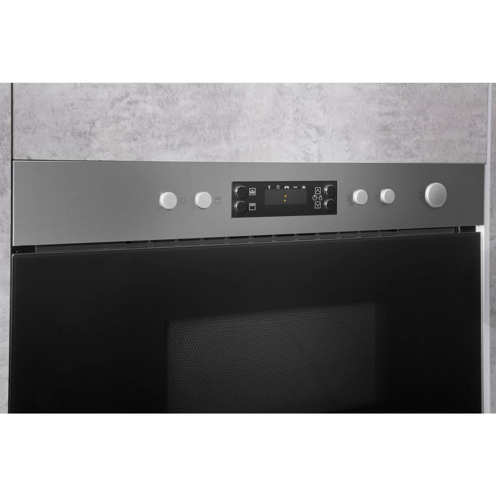Hotpoint MN314 IX H Built-in Microwave Grill - Stainless Steel