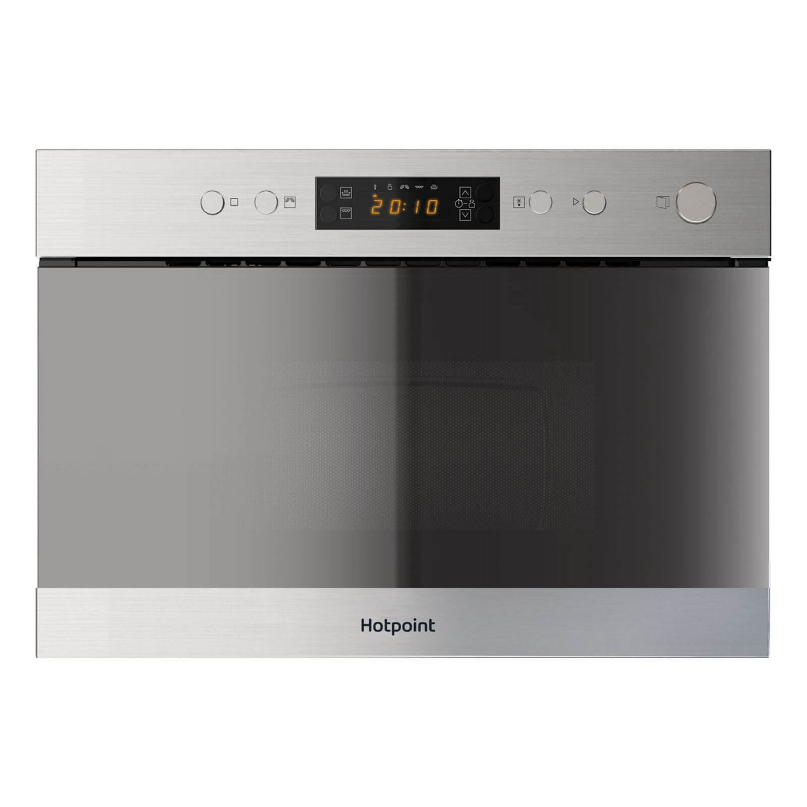 Hotpoint MN314 IX H Built-in Microwave Grill - Stainless Steel