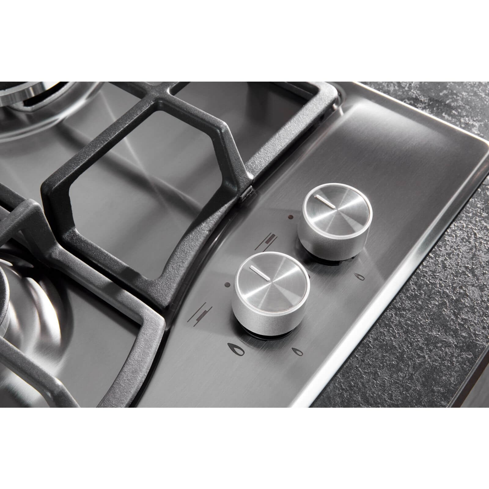 Hotpoint PCN641IXH Gas Hob - 60cm - Stainless Steel