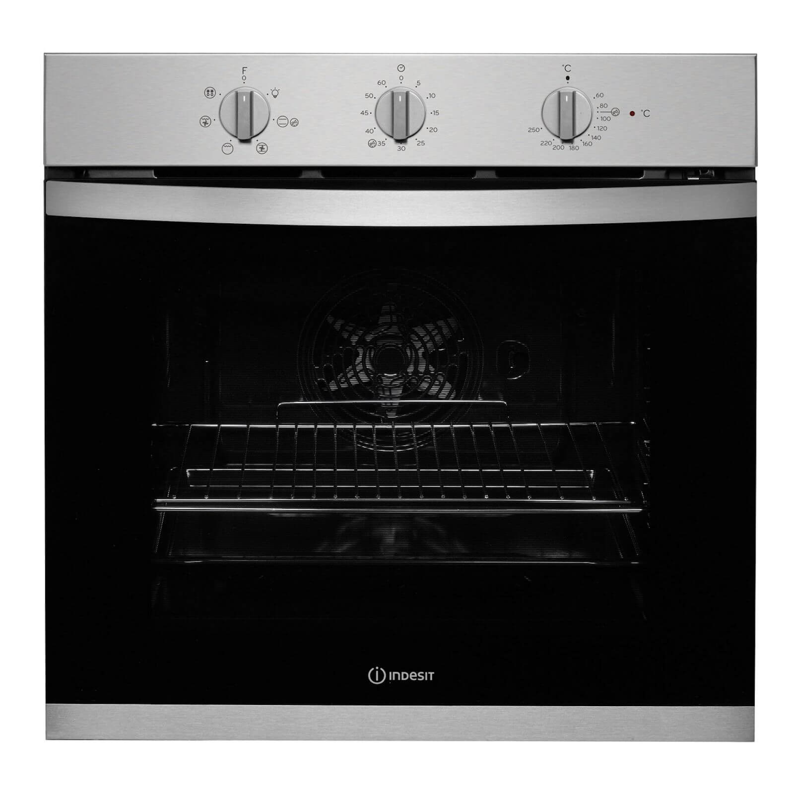 Indesit Aria KFW 3543 H IX Built-in Single Electric Oven - Stainless Steel