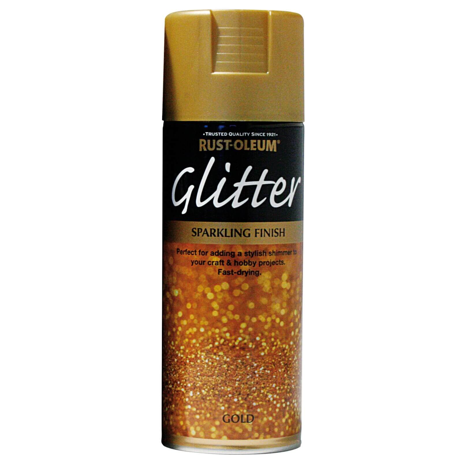 Rust-Oleum Glitter Spray Paint Gold - 400ml