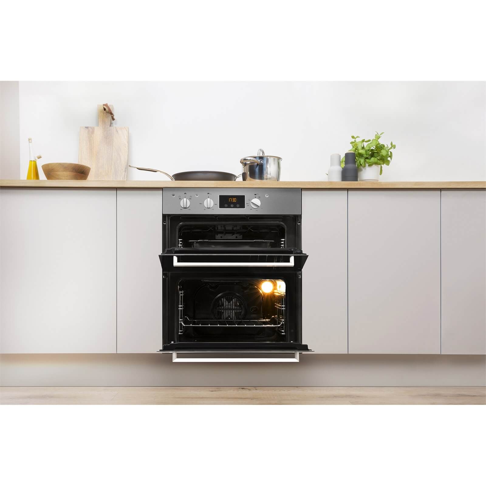 Indesit IDU 6340 IX Built-under Electric Oven - Stainless Steel