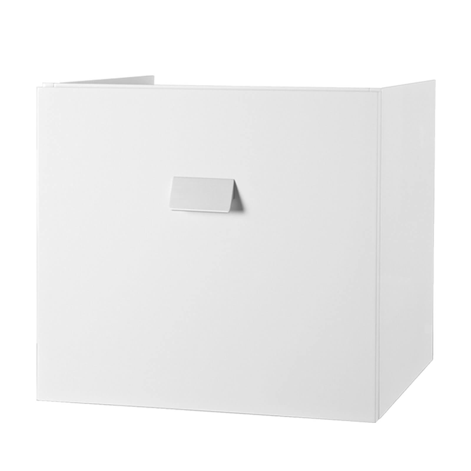 Wetrooms2Go Square Bathroom Cabinet - 60cm - White