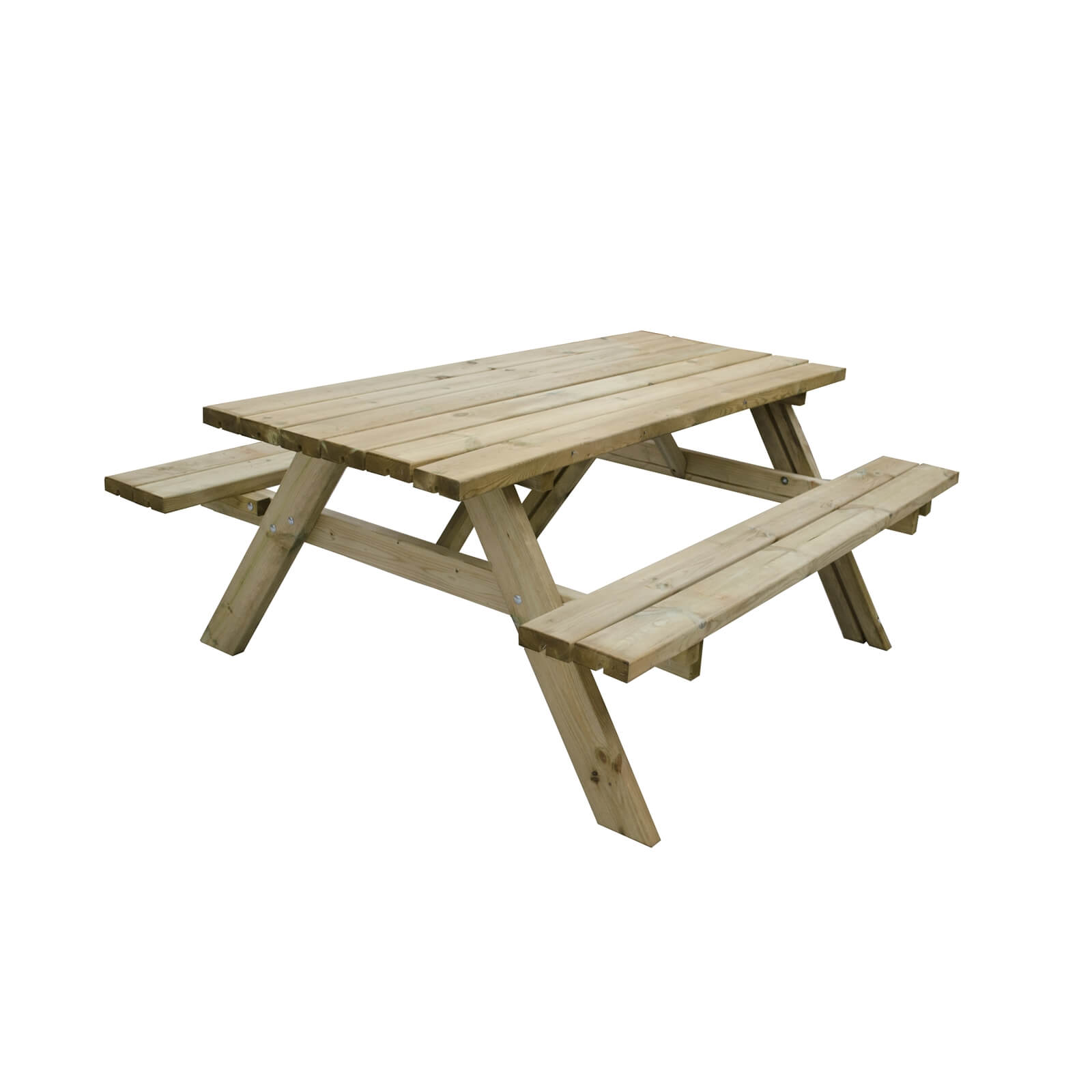 Forest Rectangular Picnic Table - Large