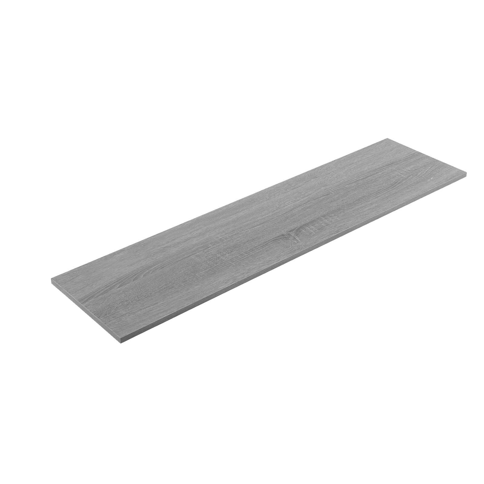 Shelf Grey Oak 1200x16x300mm