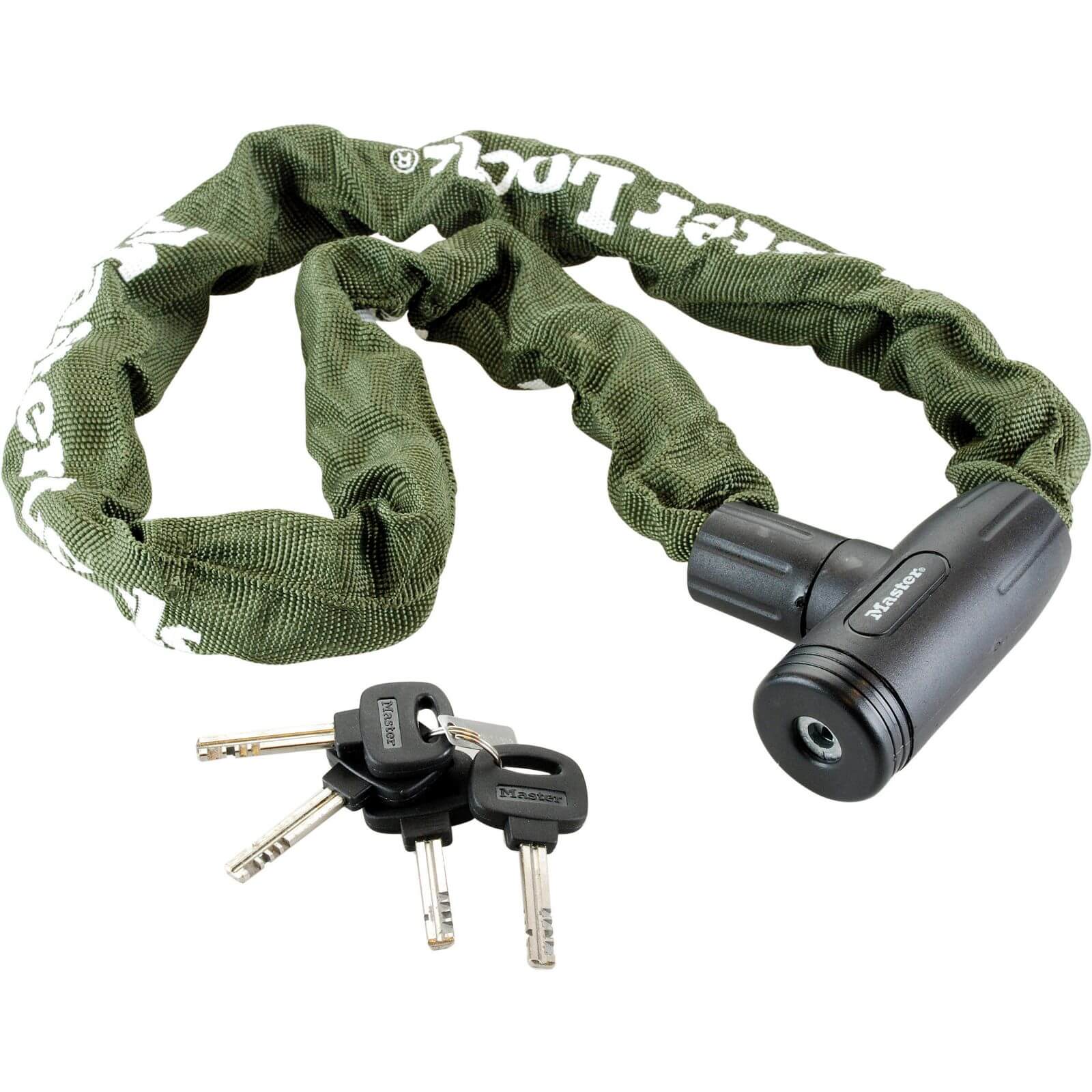 Master Lock Covered Chain Lock - 1.5m x 8mm