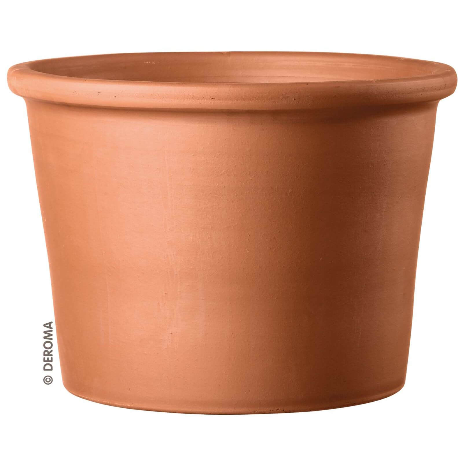 Deroma Terracotta Border Cylinder Plant Pot - 12cm