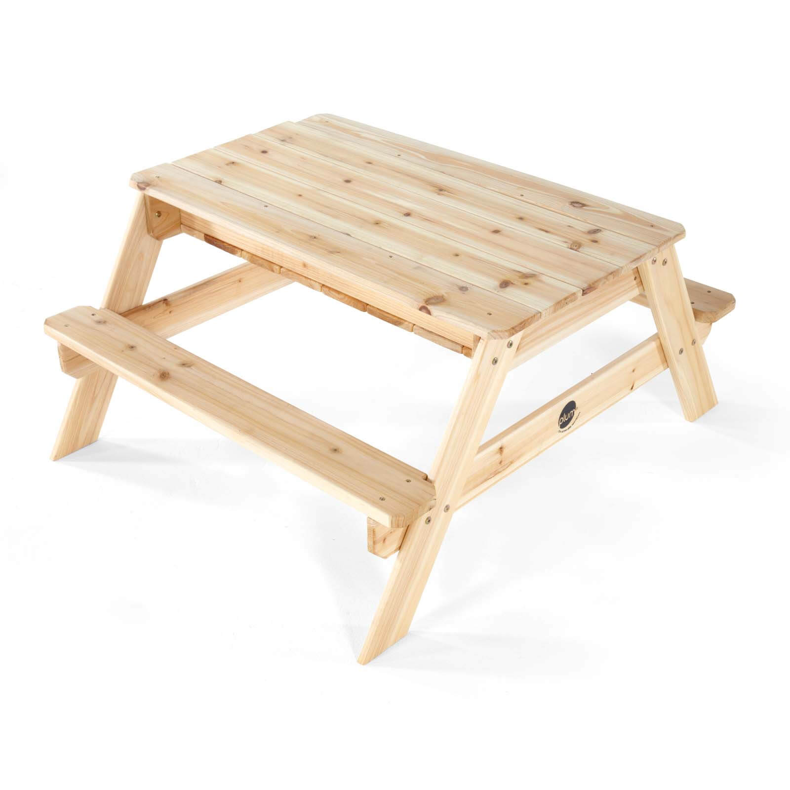Plum Wooden Sand & Picnic Table
