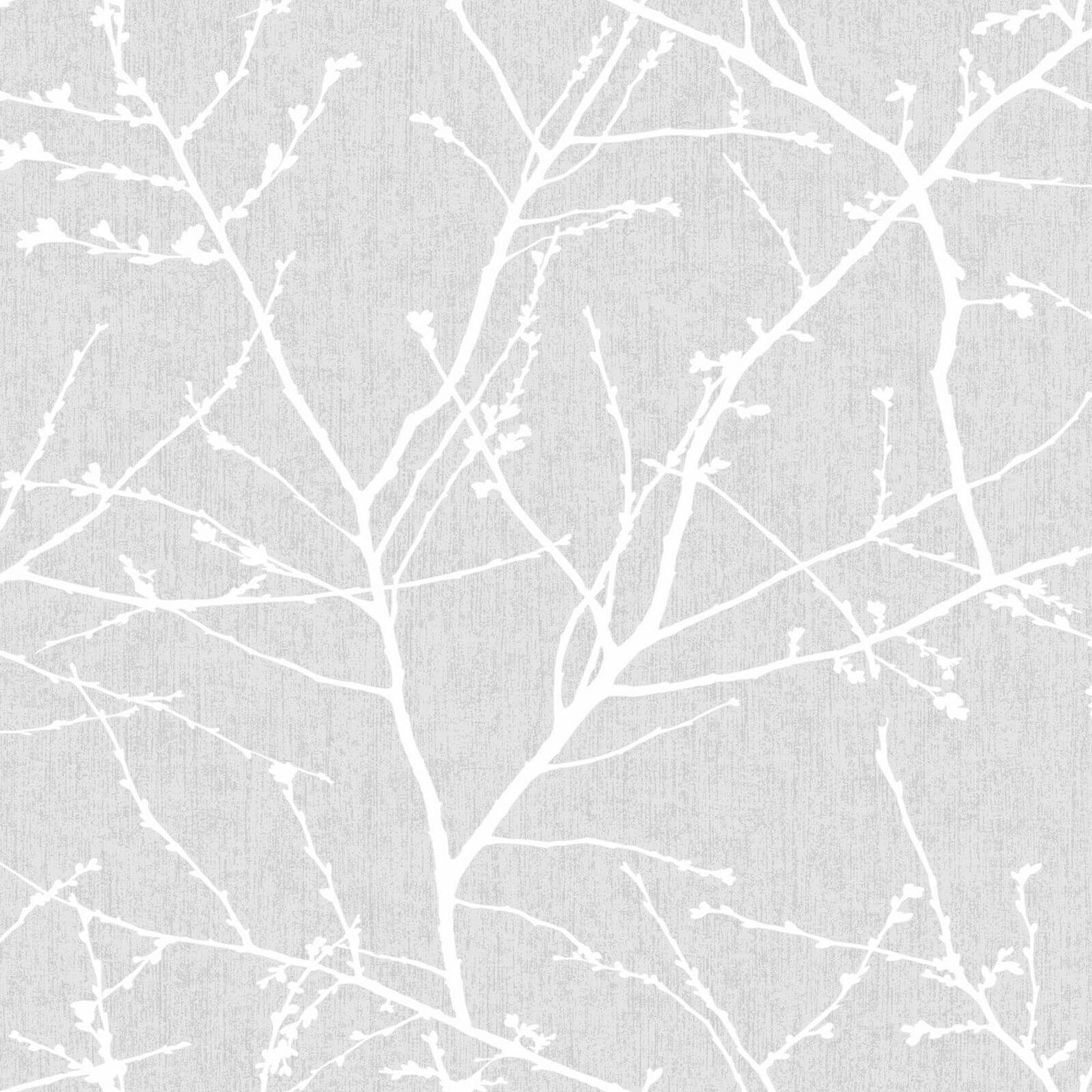 Superfresco Easy Paste the Wall Innocence Wallpaper - Grey