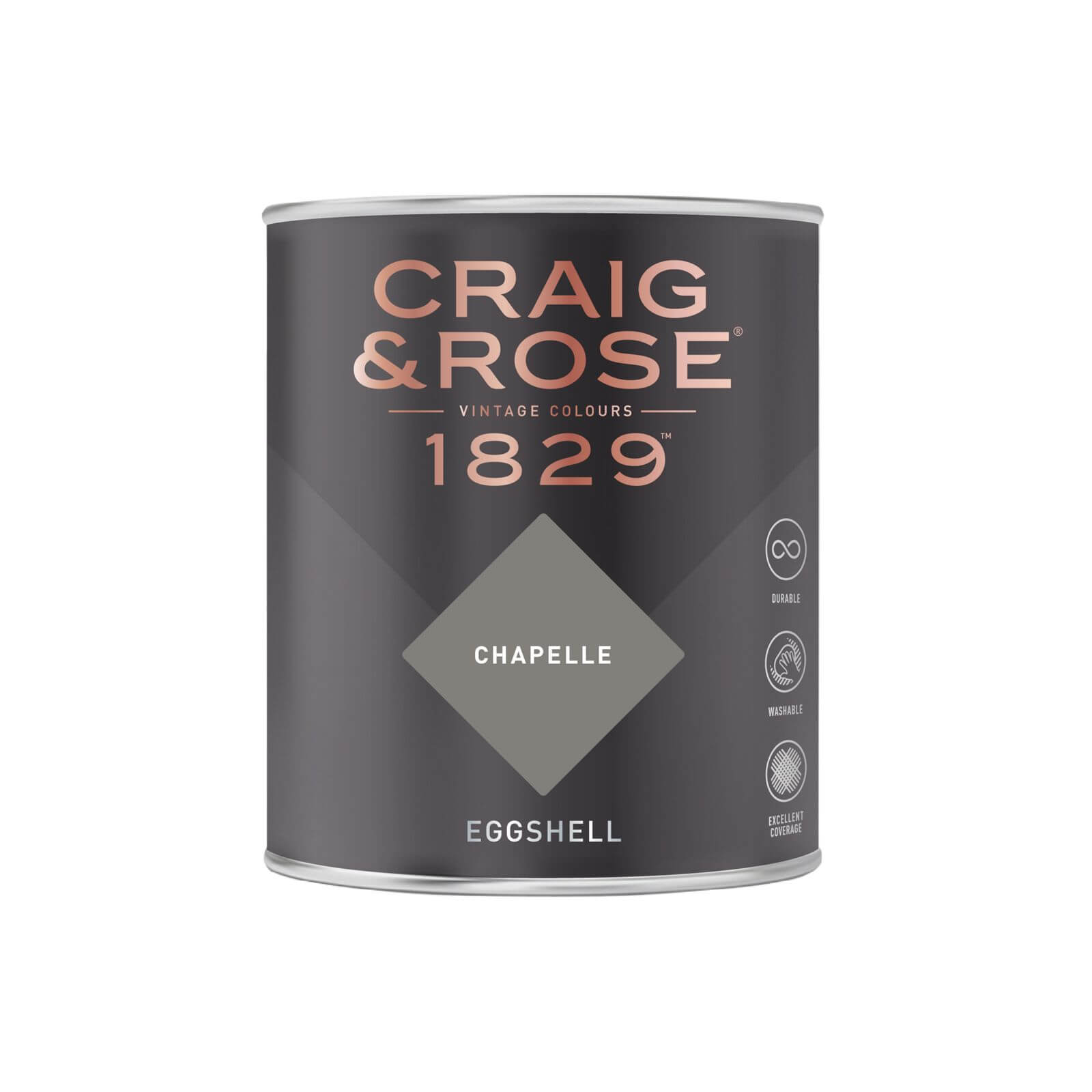 Craig & Rose 1829 Eggshell Paint Chapelle - 750ml