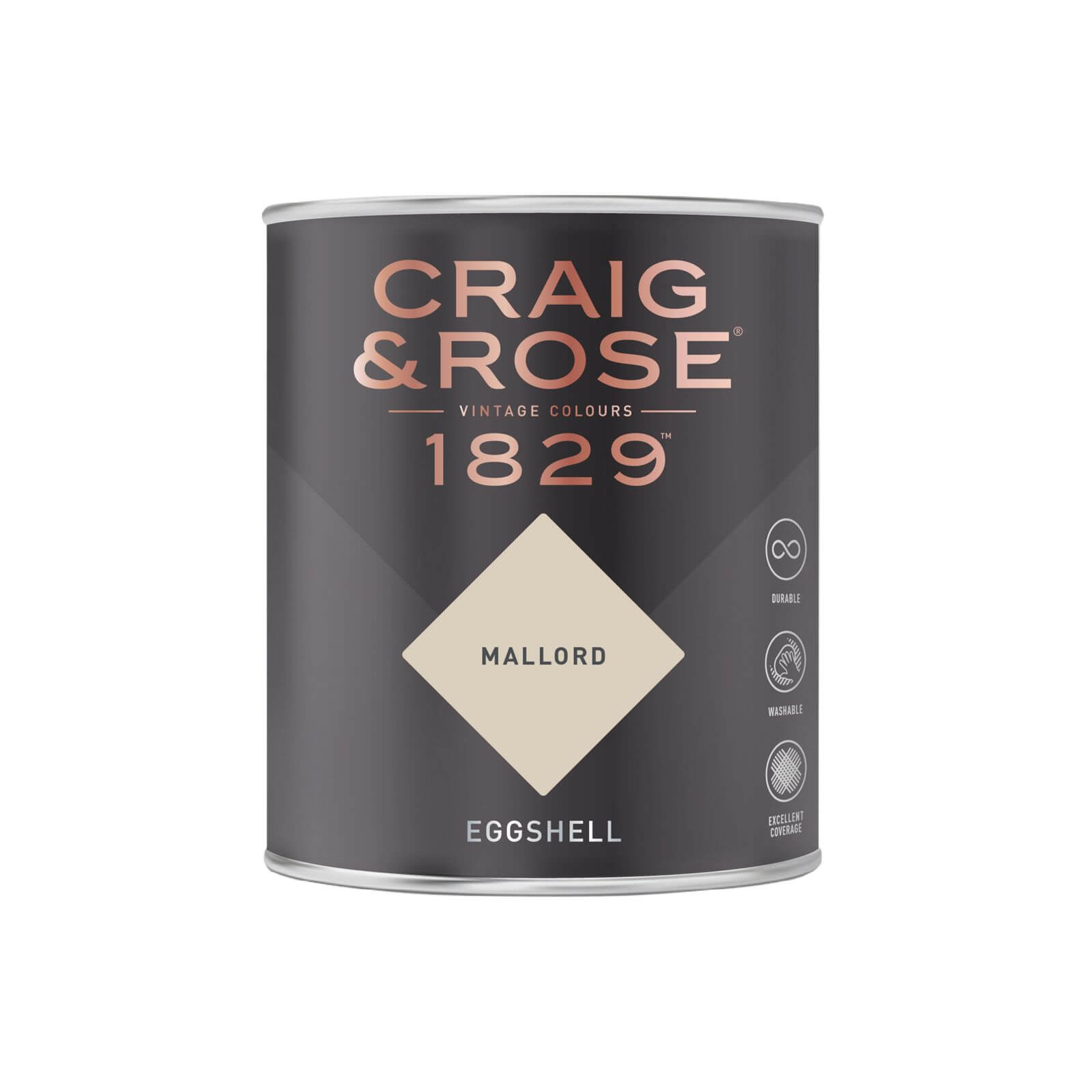 Craig & Rose 1829 Eggshell Paint Mallord - 750ml