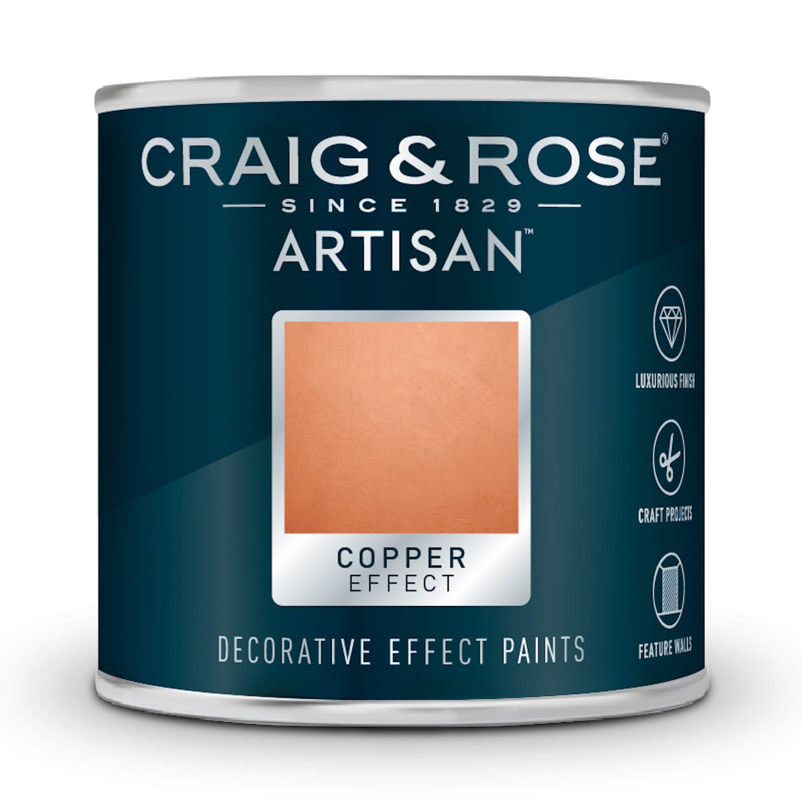 Craig & Rose Artisan Copper Effect Paint - 125ml