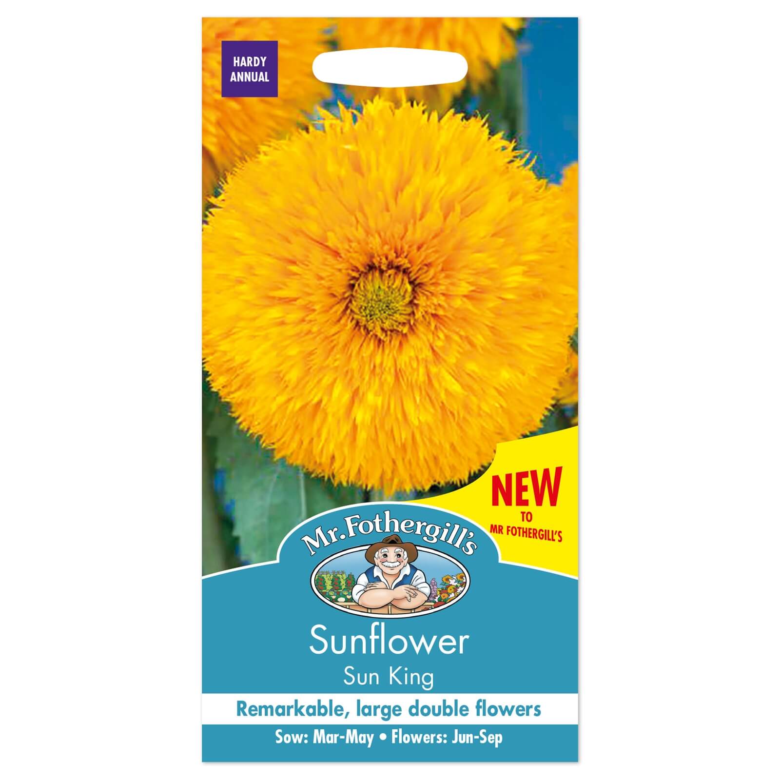 Mr. Fothergill's Sunflower Sun King Improved Seeds