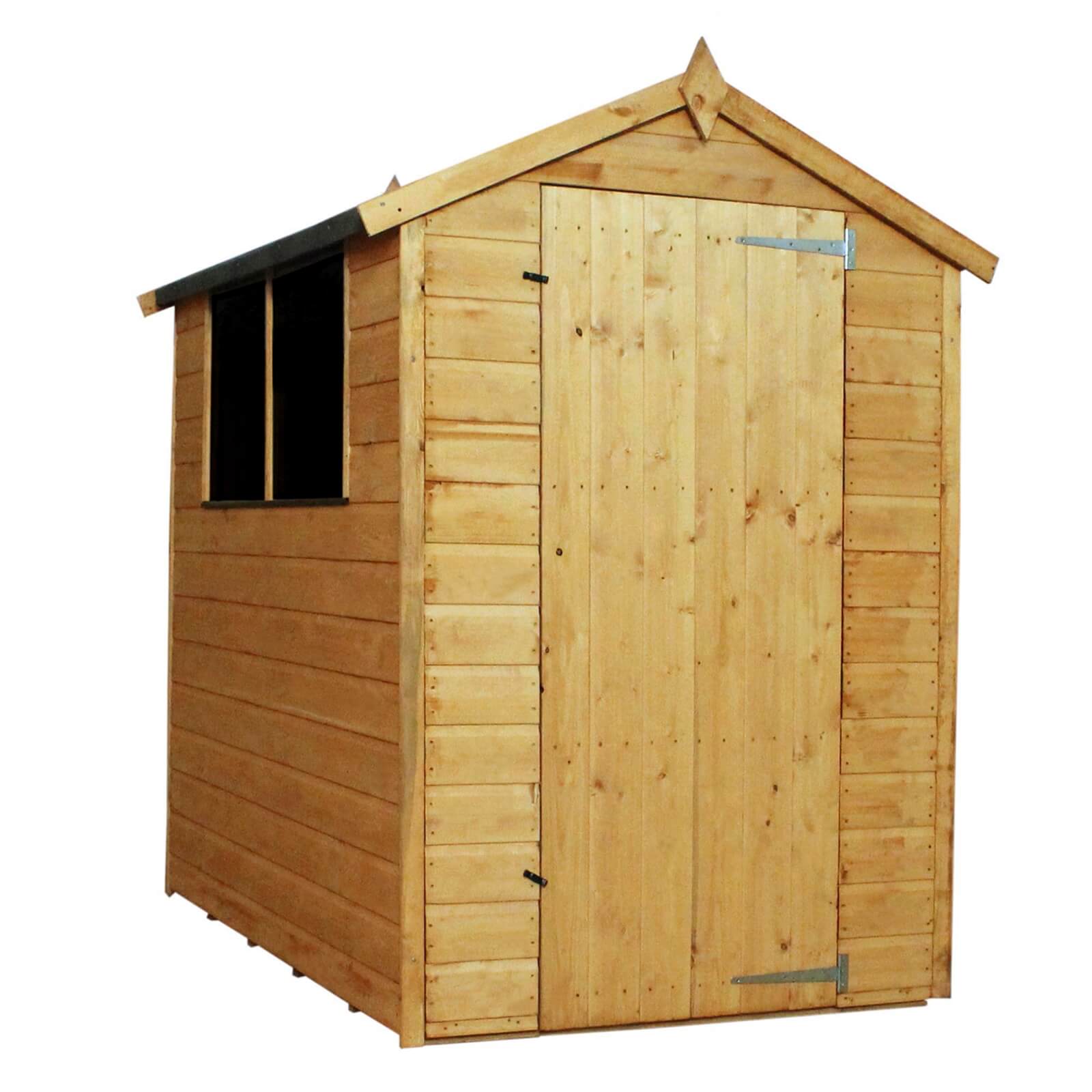 Mercia (Installation Included) 6x4ft Shiplap Apex Shed