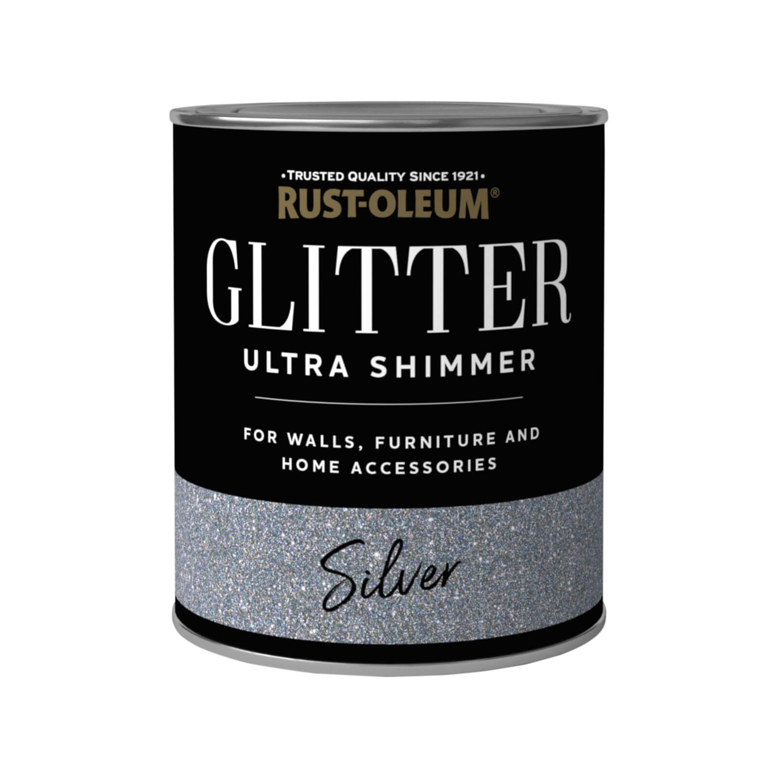 Rust-Oleum Ultra Shimmer Silver Glitter - 250ml