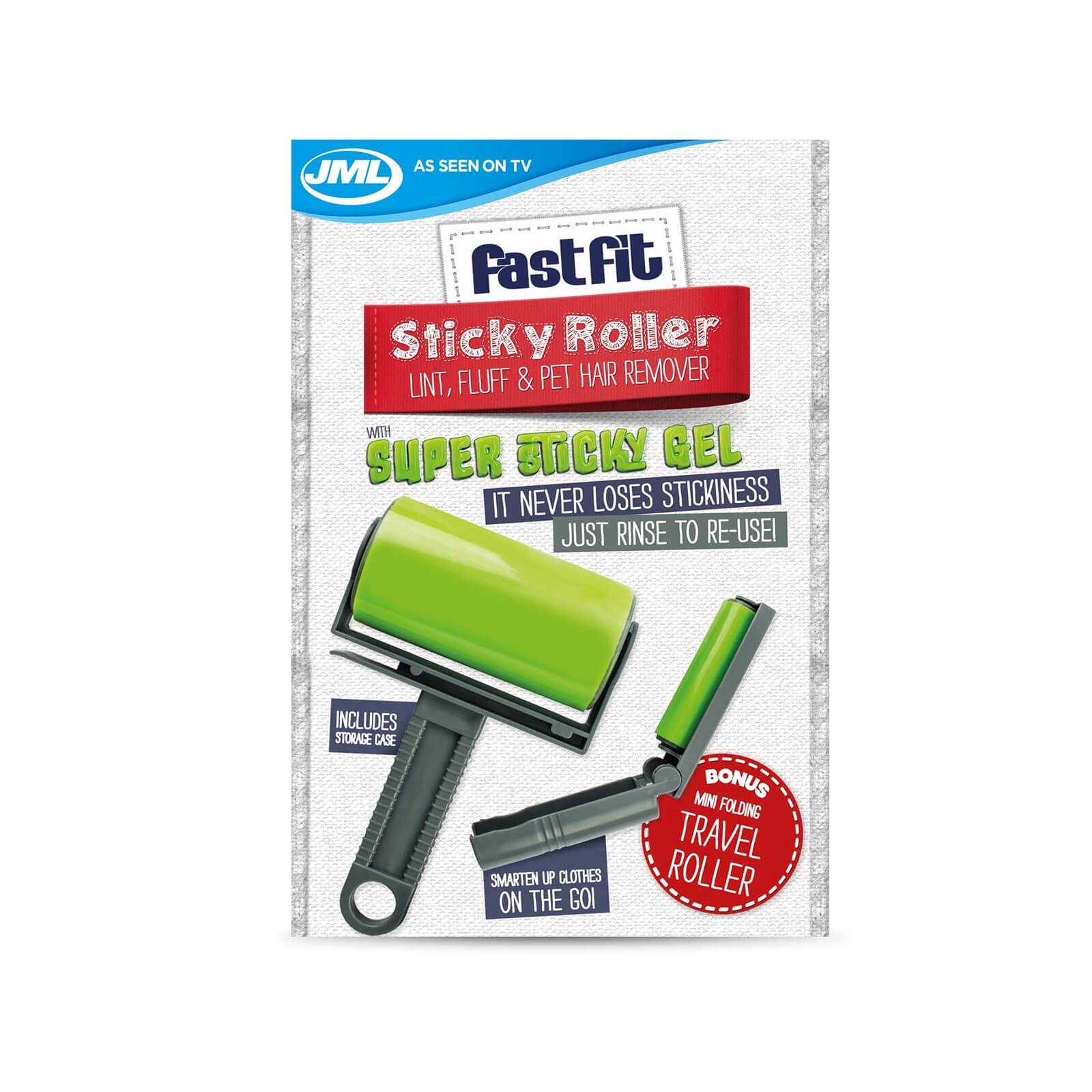 Fast Fit Sticky Lint Roller