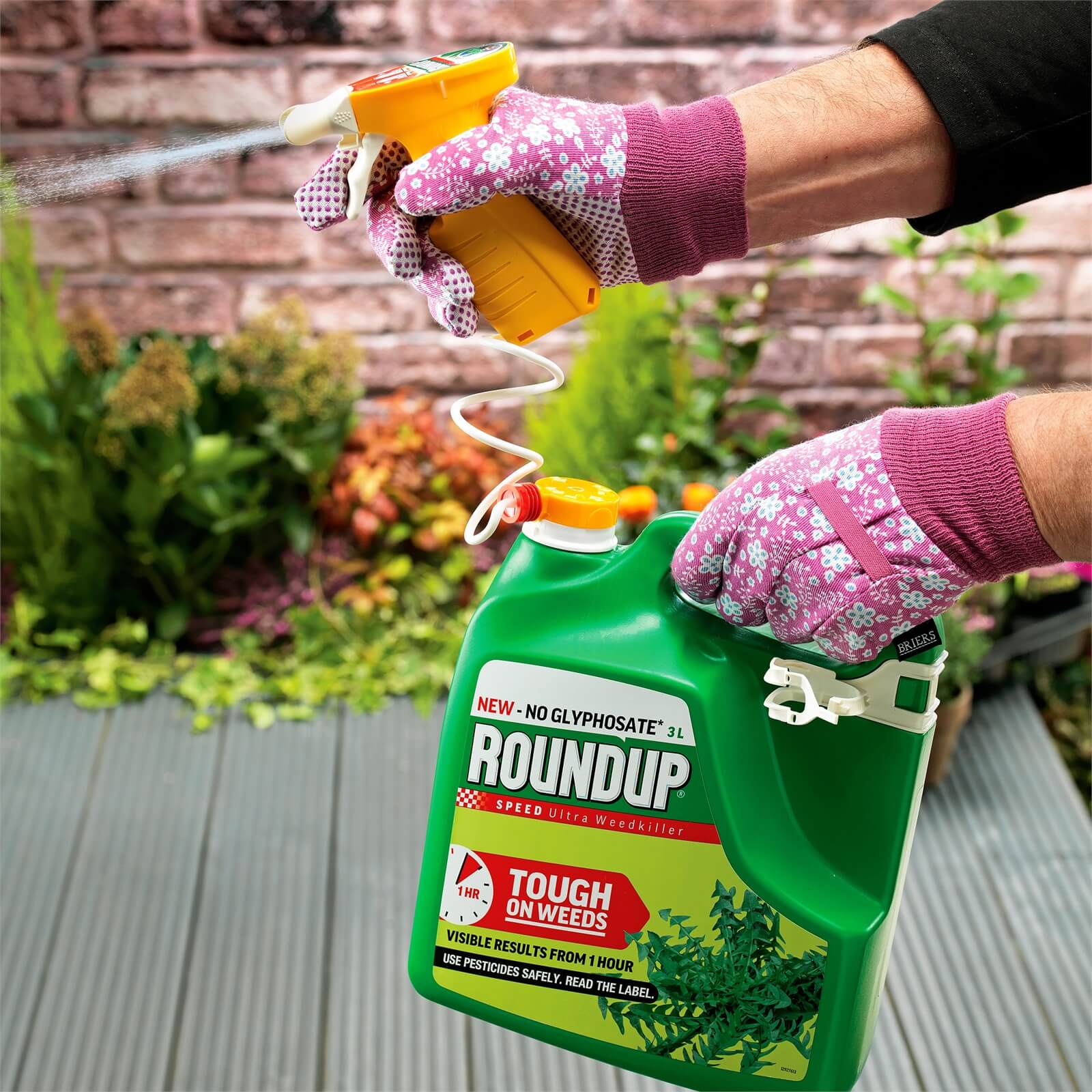 Roundup Speed Ultra Ready To Use Weedkiller - 3L