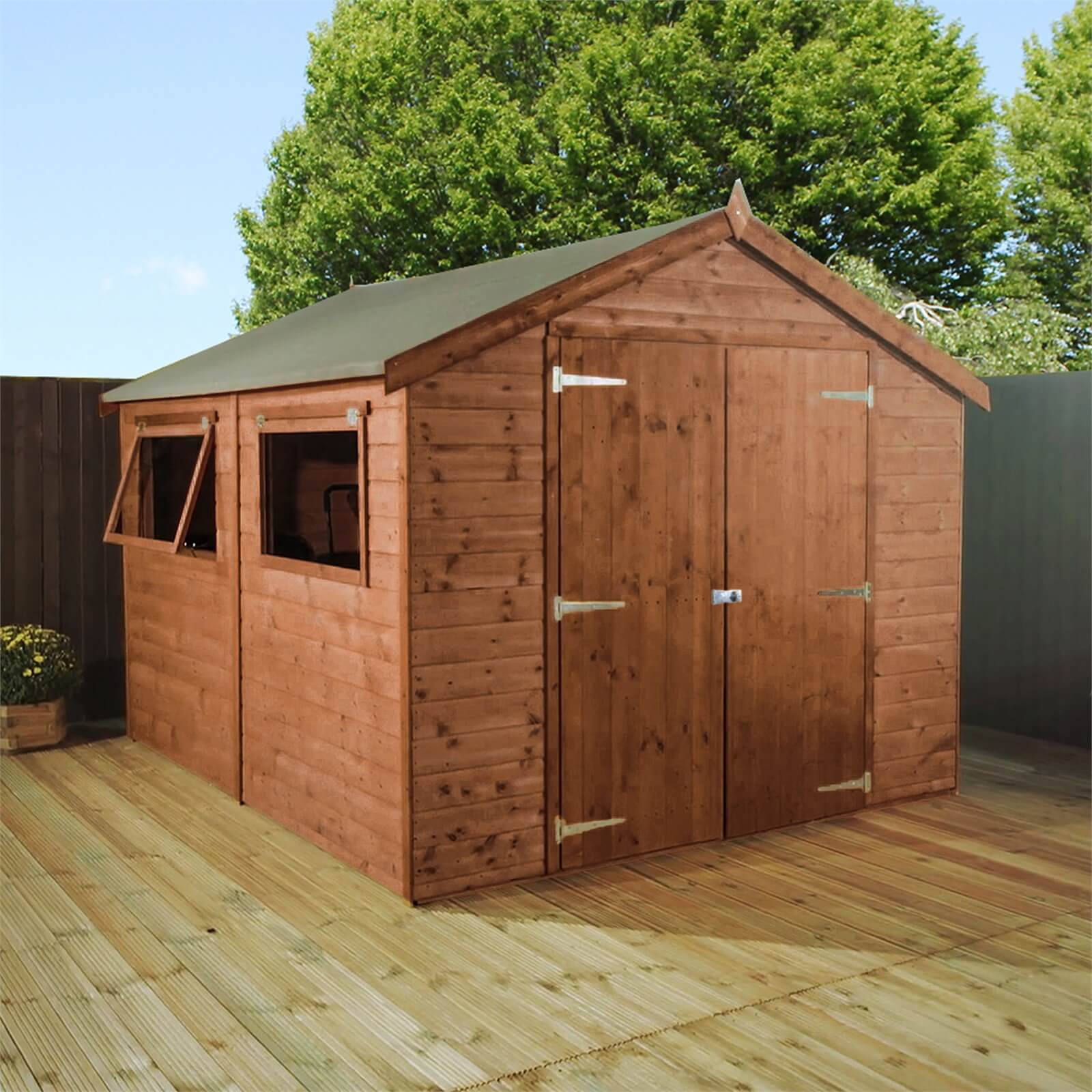 Mercia (Installation Included) 10x6ft Premium Tongue & Groove Apex Shed