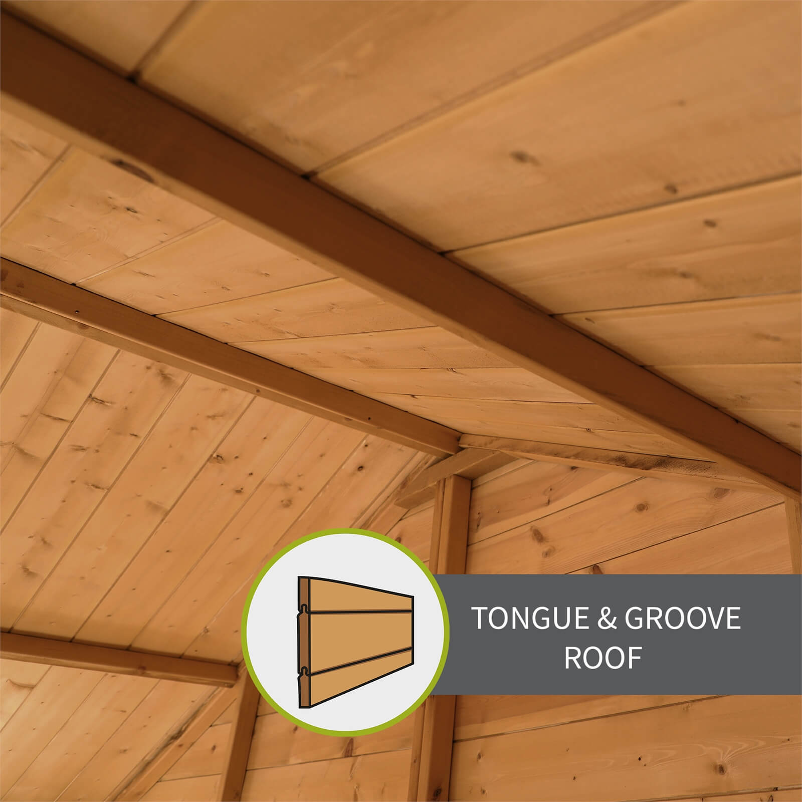 Mercia (Installation Included) 10x8ft Premium Tongue & Groove Apex Shed