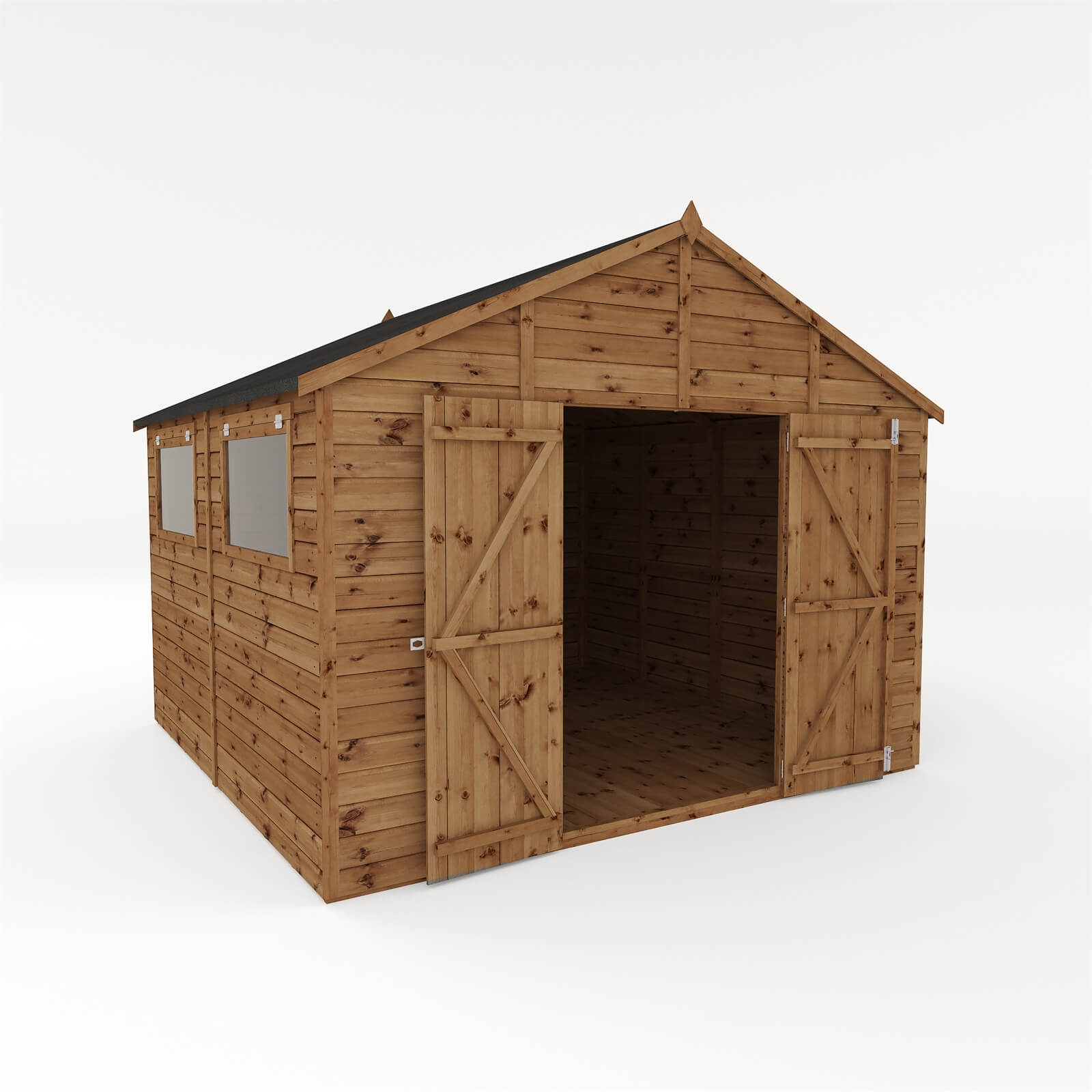 Mercia (Installation Included) 10x10ft Premium Tongue & Groove Workshop