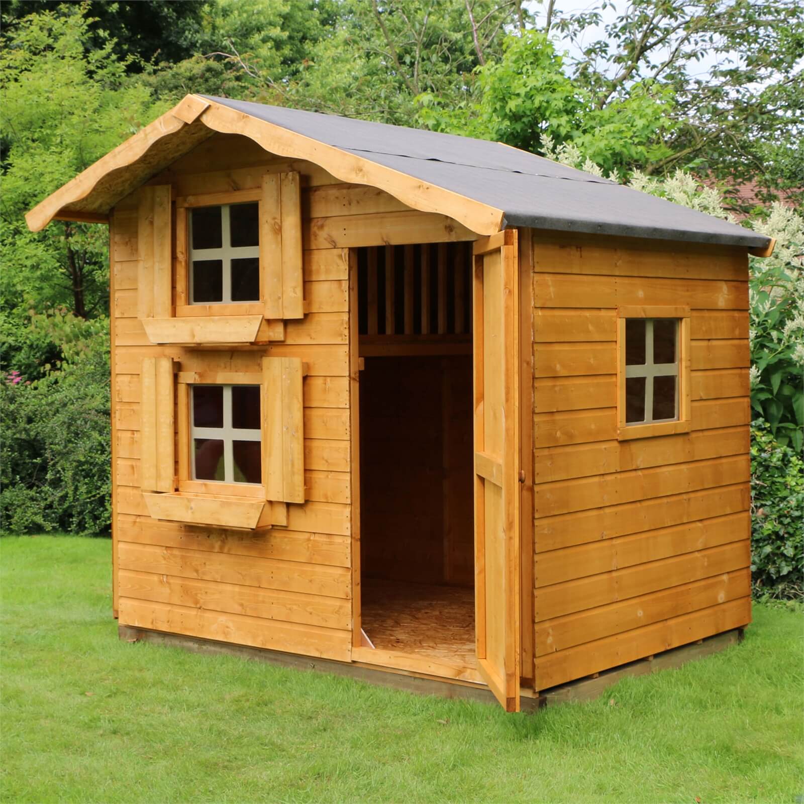 Mercia (Installation Included) 7x5ft Double Storey Playhouse
