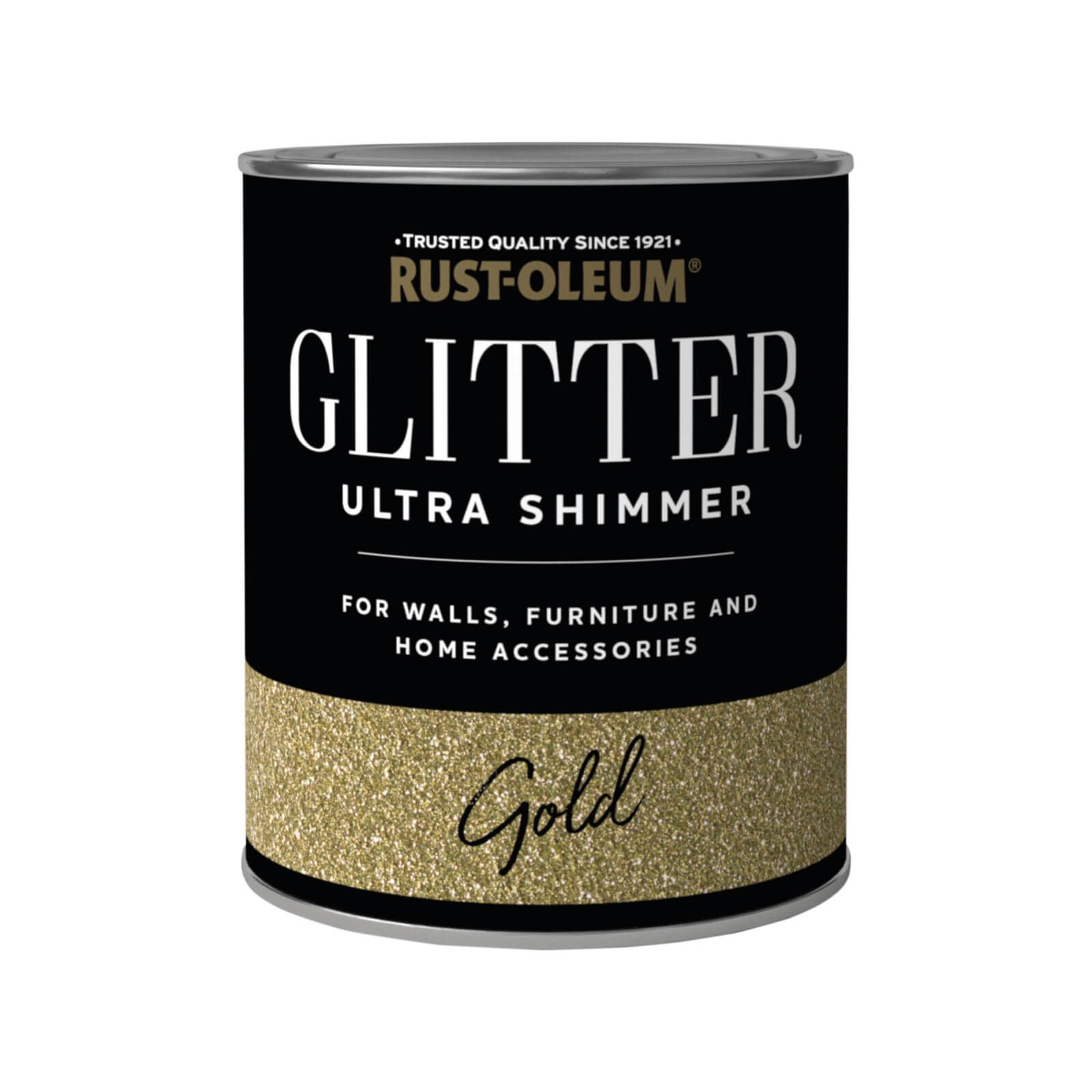Rust-Oleum Ultra Shimmer Gold Glitter - 750ml